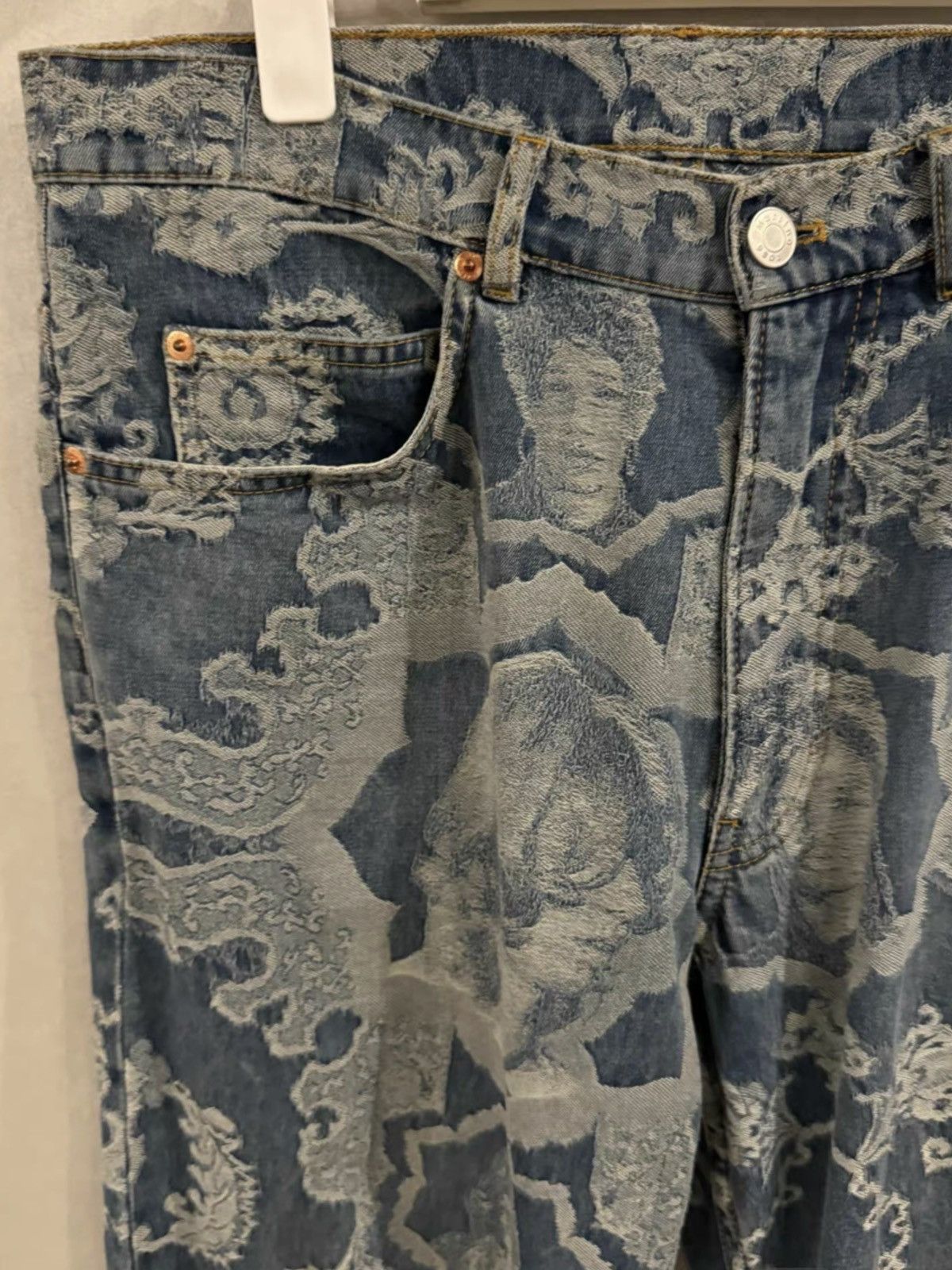 Martine Rose Martine rose embossed jeans Size US 31 - 3 Thumbnail