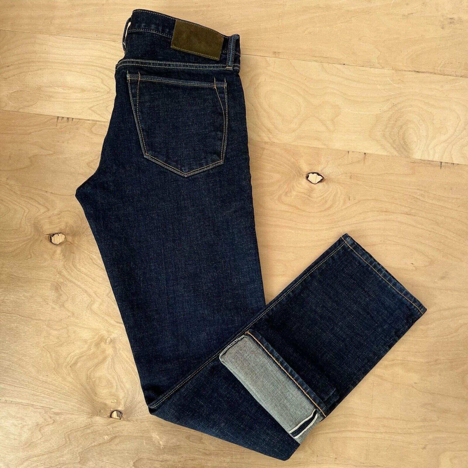 Todd Snyder Todd Snyder Selvedge Jeans 33 Blue Dark Wash Japanese Denim Size US 33 - 11 Thumbnail