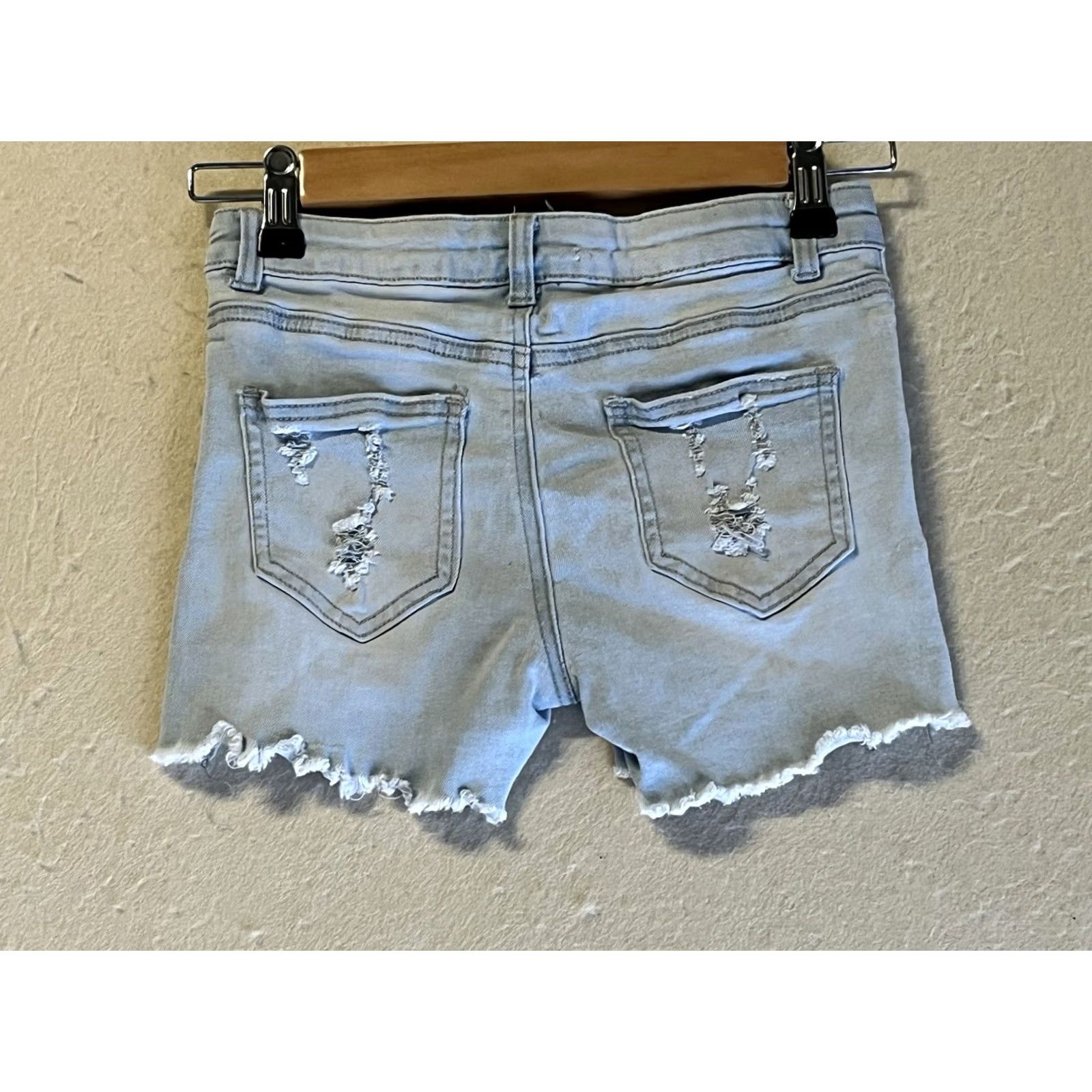 Denime 1st Kiss Shorts Bermuda Jeans Junior 12 Blue Denim Flat Front Casual Boys/Girls? Size 34" / US 12 / IT 48 - 2 Thumbnail