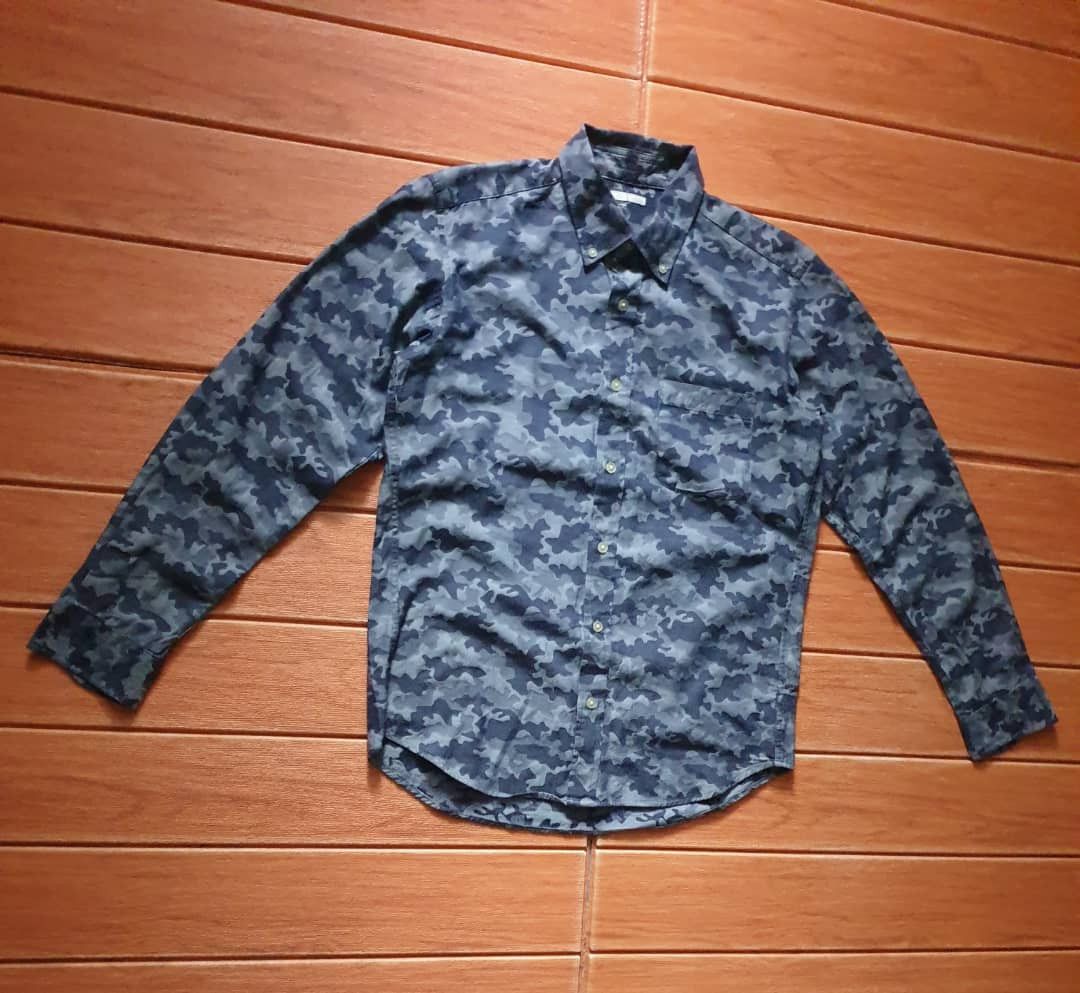 GU GU Camouflage Japanese brand Shirt Size US M / EU 48-50 / 2 - 6 Thumbnail