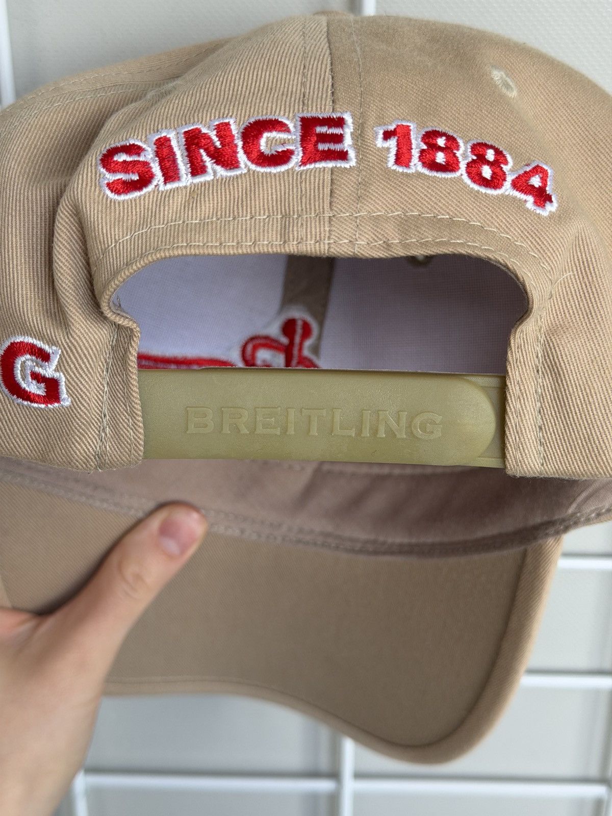 Breitling Breitling 1884 Embroidered Cap One Size Swiss Baseball Hat Size ONE SIZE - 7 Thumbnail