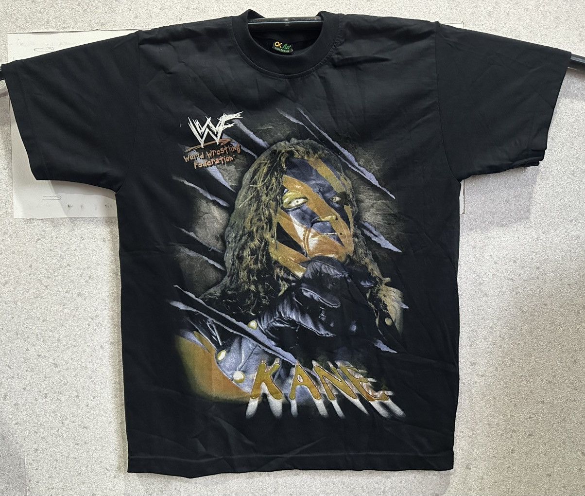 Vintage × WWE × WWF Vintage 90s WWF KANE BPT01 Size US L / EU 52-54 / 3 - 1 Thumbnail