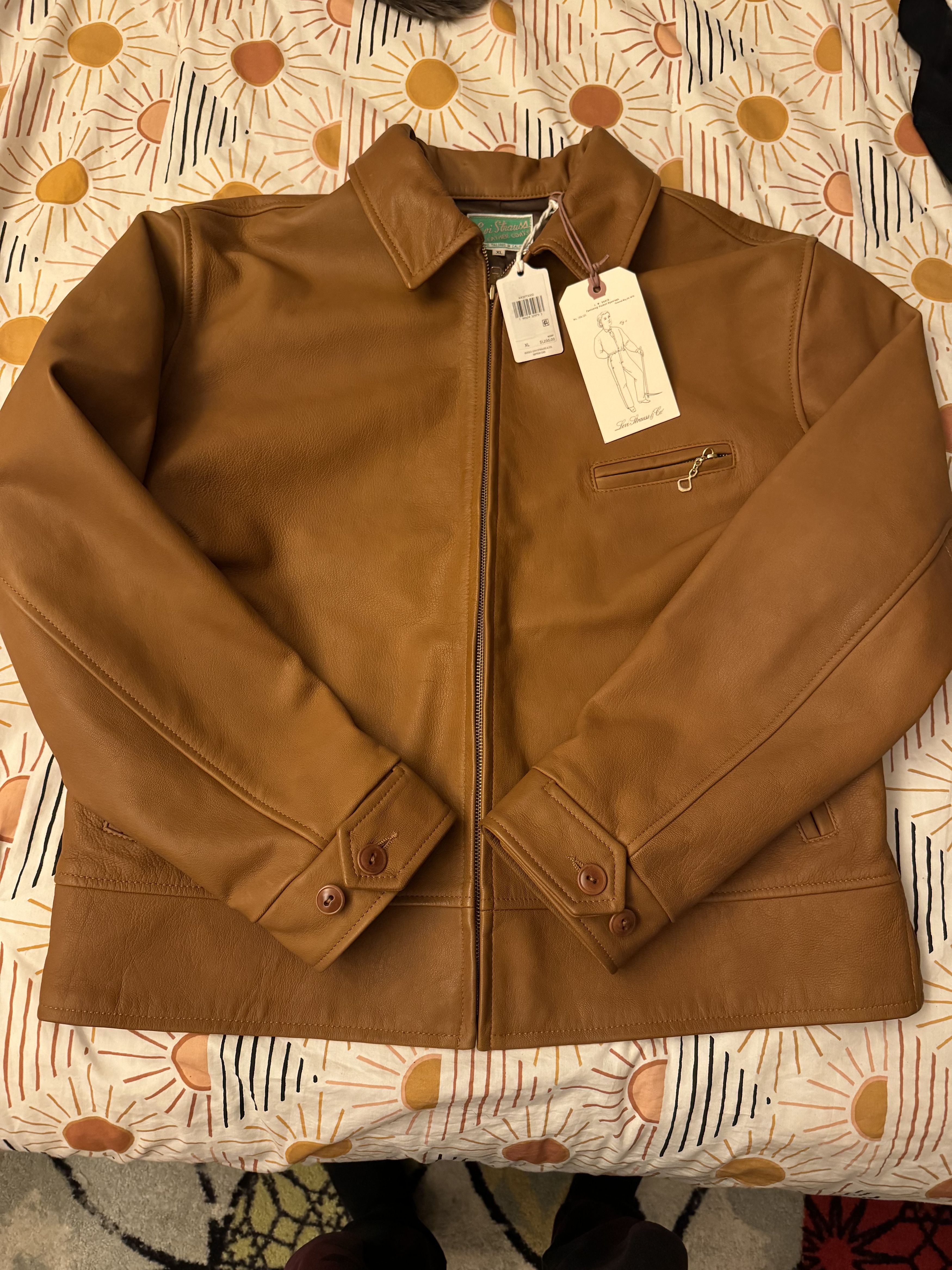 Levi's Vintage Clothing Lvc leather jacket | Grailed