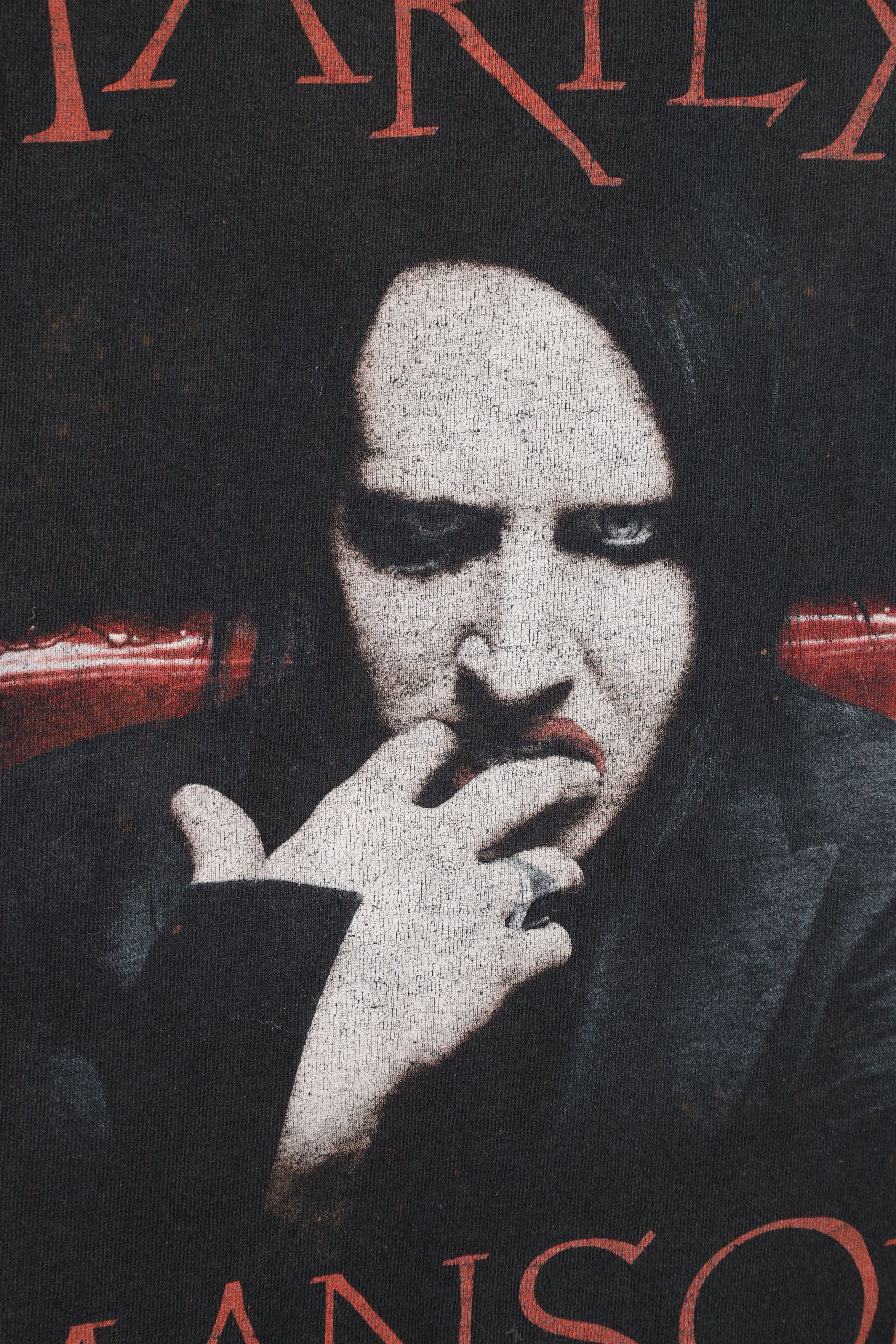 Vintage Vintage Y2K 2007 Me Drink Me Marilyn Manson Band T-Shirt Size US S / EU 44-46 / 1 - 5 Thumbnail