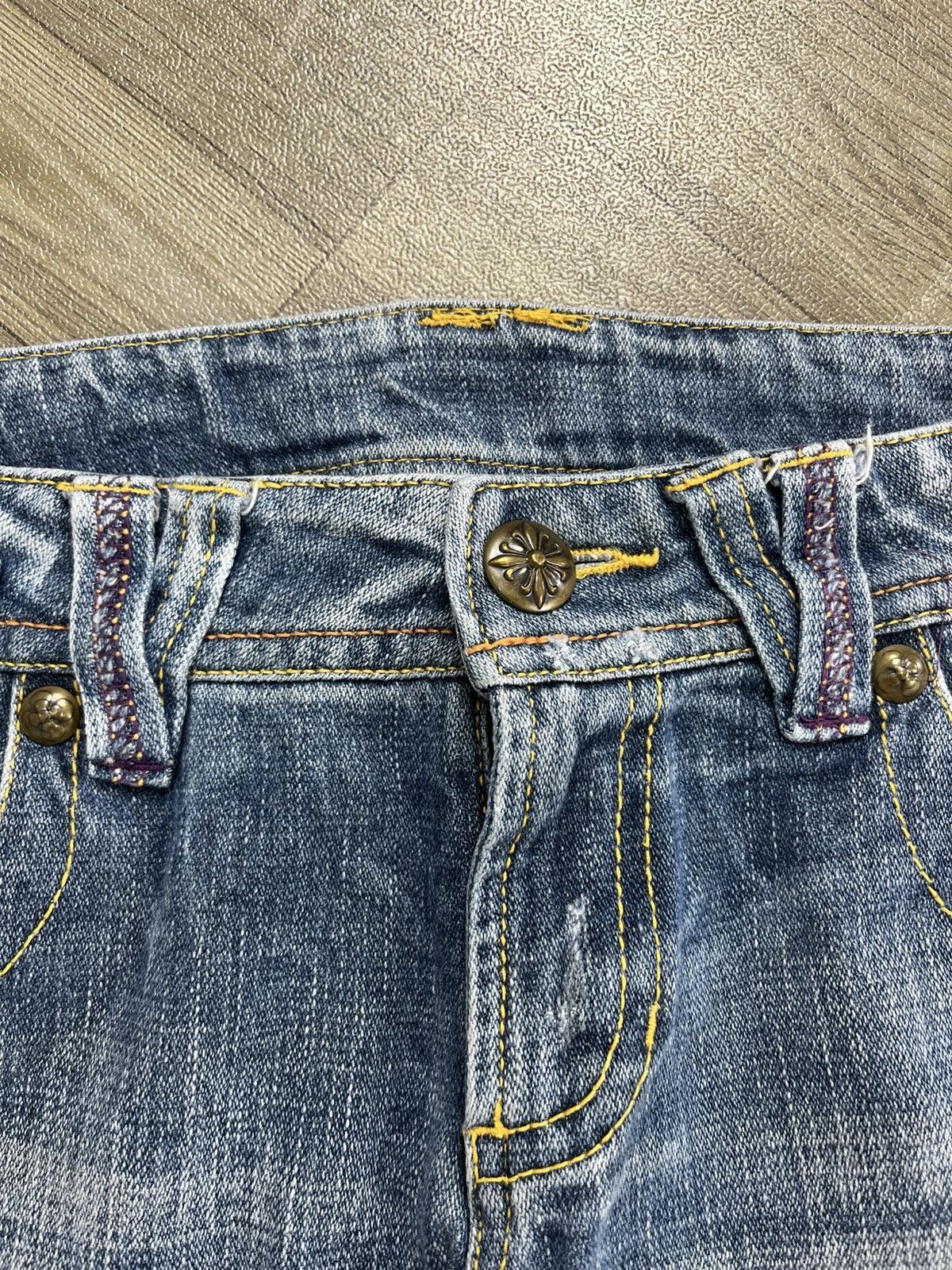 If Six Was Nine Flare Jeans High Street Japan Boot Cut Heaven Winger Jeans Size US 28 / EU 44 - 9 Thumbnail