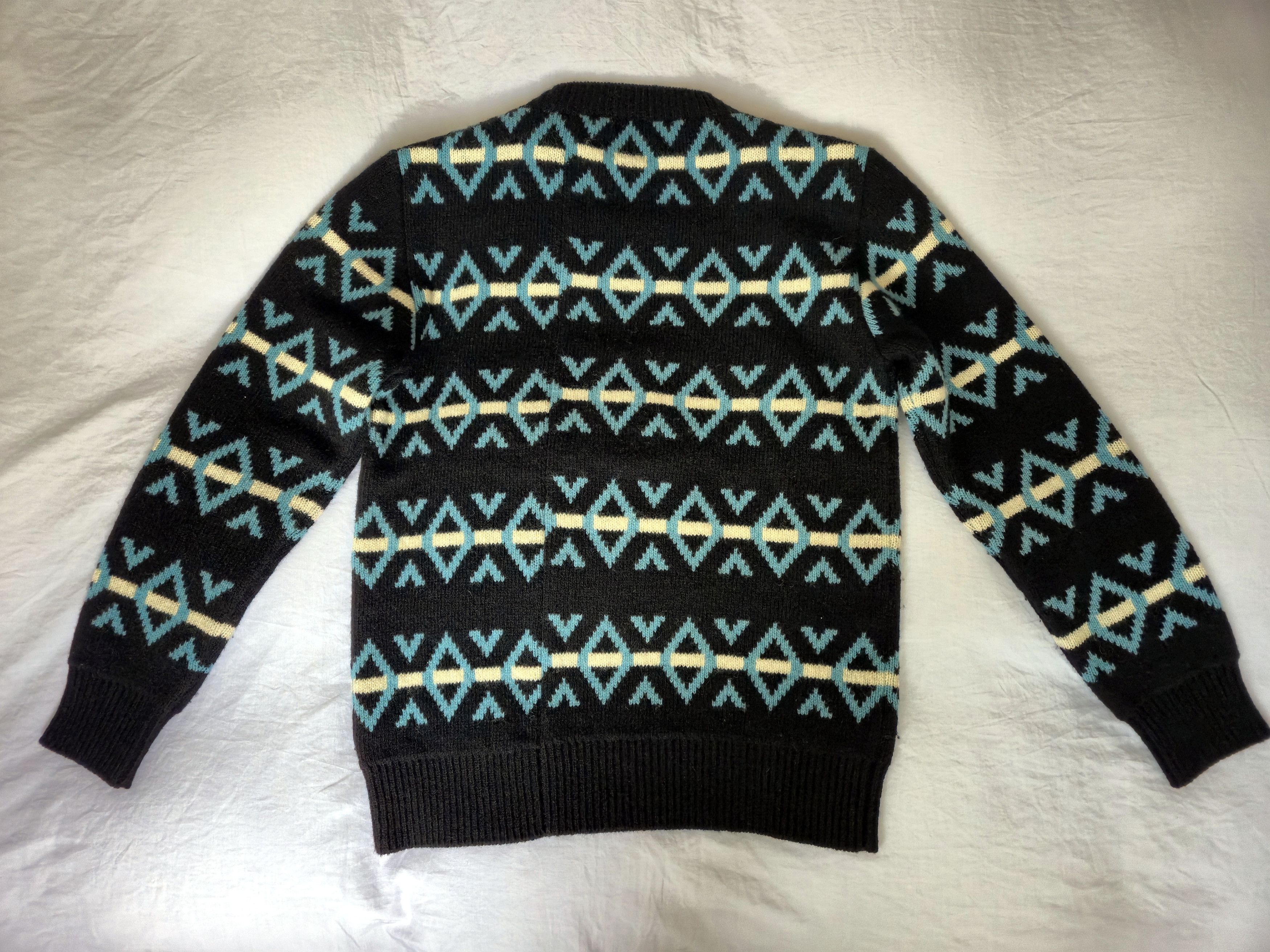 Raf Simons Raf Simons multicolor jacquard knit sweater Size US S / EU 44-46 / 1 - 7 Thumbnail