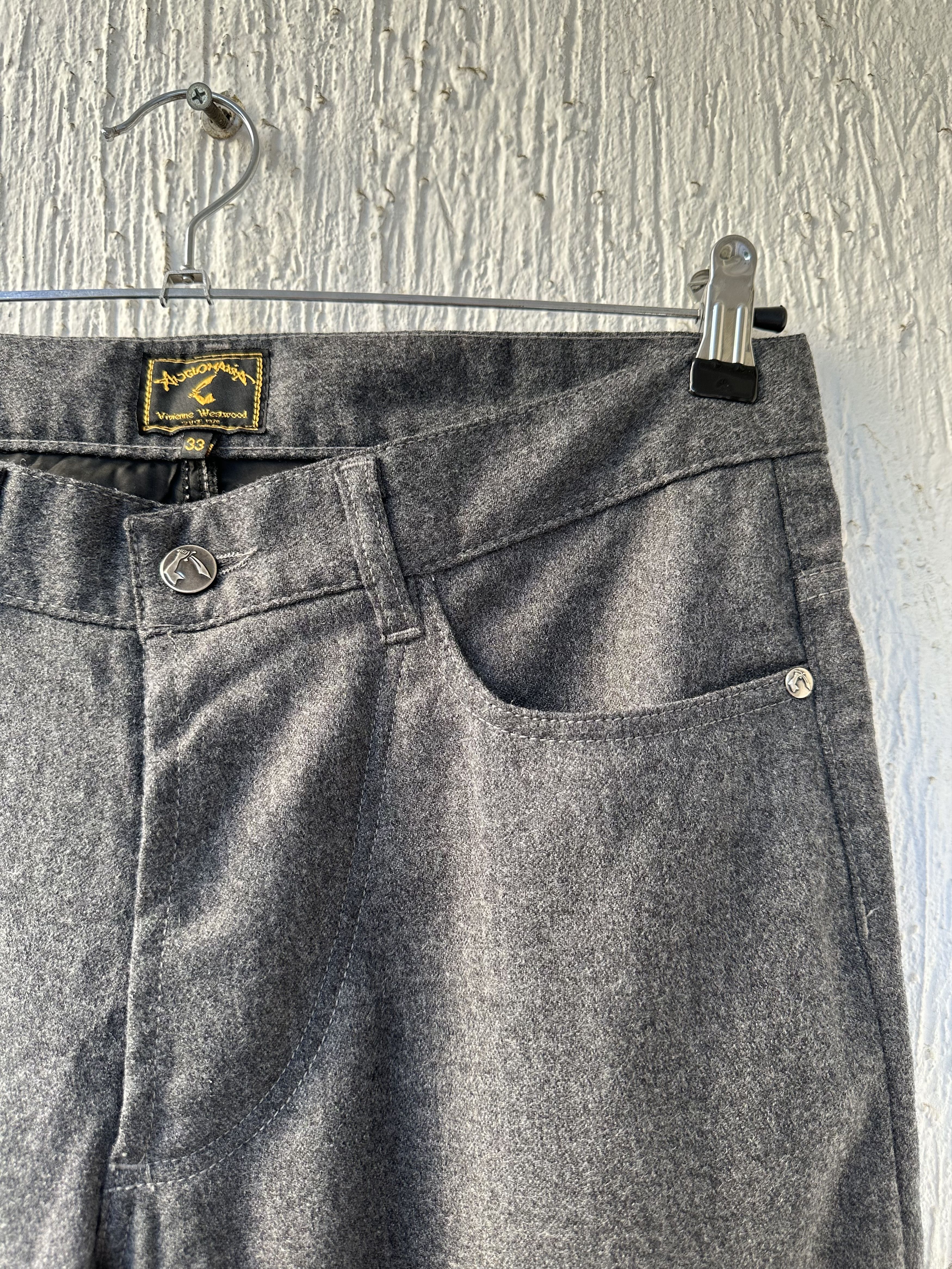 Vivienne Westwood BNWT wool pirate flag pant Size US 33 - 2 Thumbnail