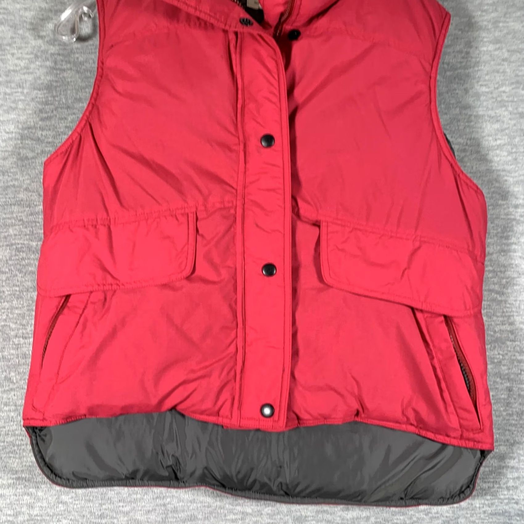 Vintage REI Puffer Vest Womens 10 Red Nylon Down Full Zip Collared Outdoor Vest Womens 10 Red Nylon Down Full Zip Collared Outdoor Vap? Size L / US 10 / IT 46 - 3 Thumbnail