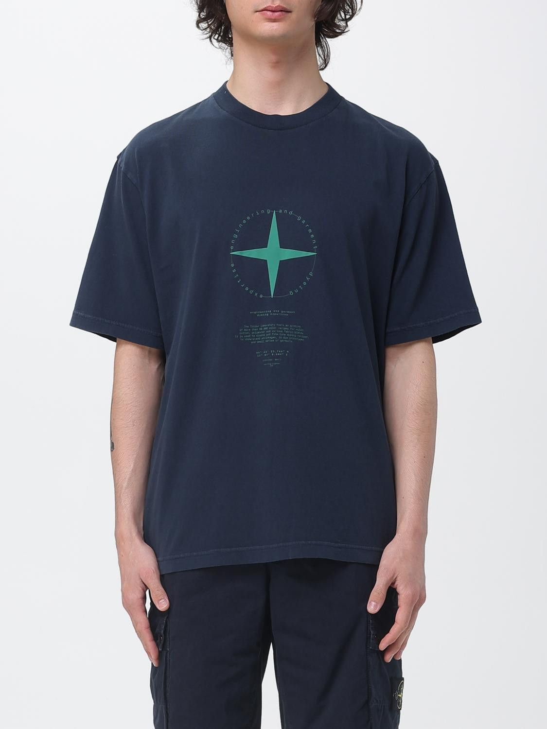 Stone Island Stone Island T-Shirt Men Navy Size US M / EU 48-50 / 2 - 1 Thumbnail