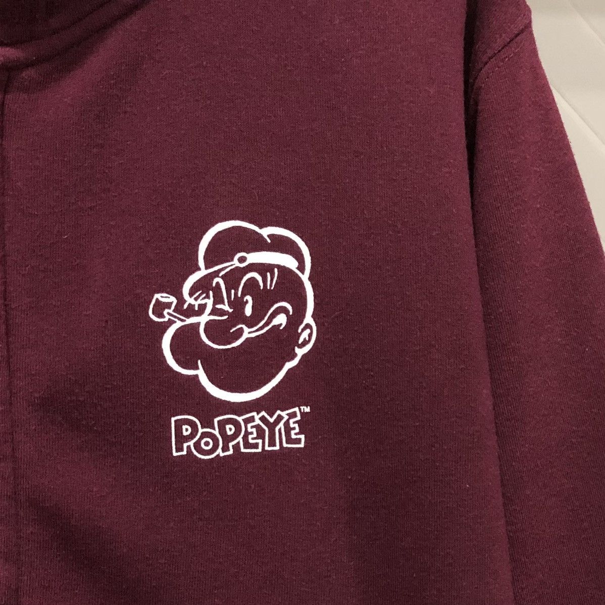 Cartoon Network Popeye Zip-up Hoodie Sweatshirt Size US L / EU 52-54 / 3 - 10 Thumbnail