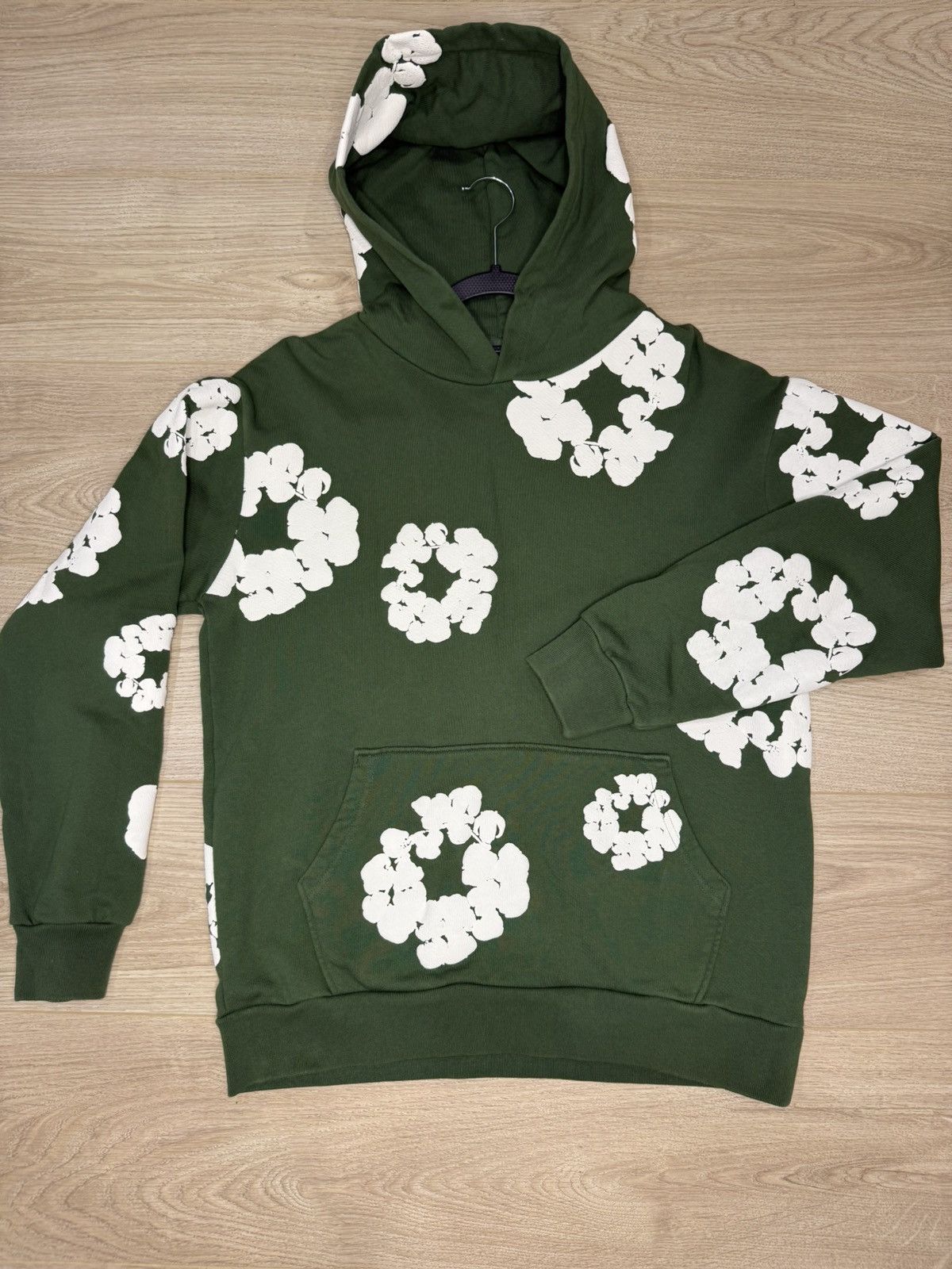 DENIM TEARS Denim Tears Cotton Wreath Hoodie – Green – Size M Authentic Size US M / EU 48-50 / 2 - 1 Thumbnail