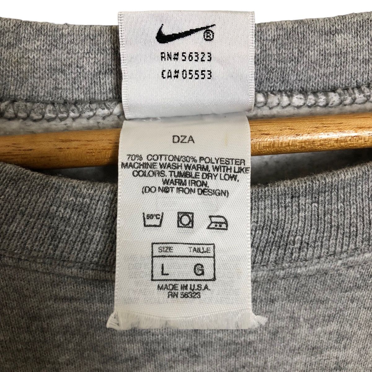 NCAA Vintage 90s Nike Swoosh X University Of Michigan Sweatshirt Size US XL / EU 56 / 4 - 10 Thumbnail