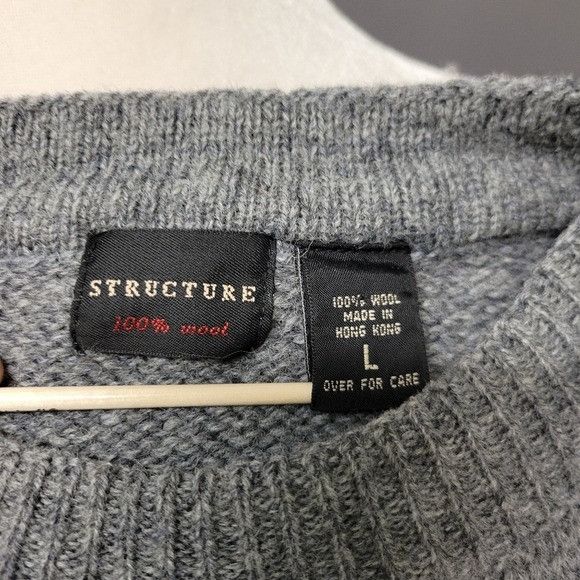 Vintage Vintage 90s y2k Gray Wool Dadcore Fair Isle lcelandic Ski Ap Size US L / EU 52-54 / 3 - 4 Thumbnail