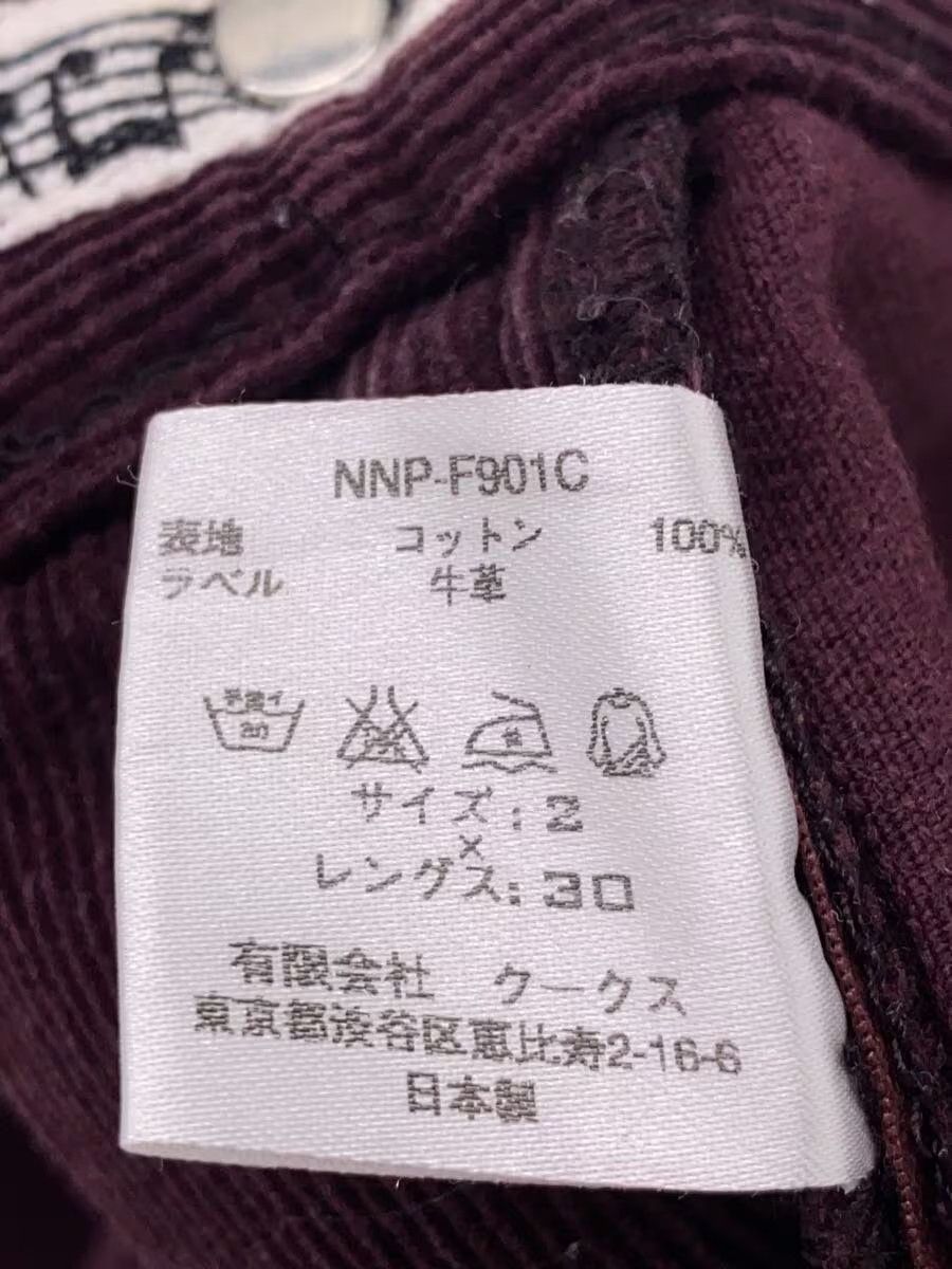 Number (N)ine AW09 Corduroy Straight Leg Pants Size US 30 / EU 46 - 5 Thumbnail