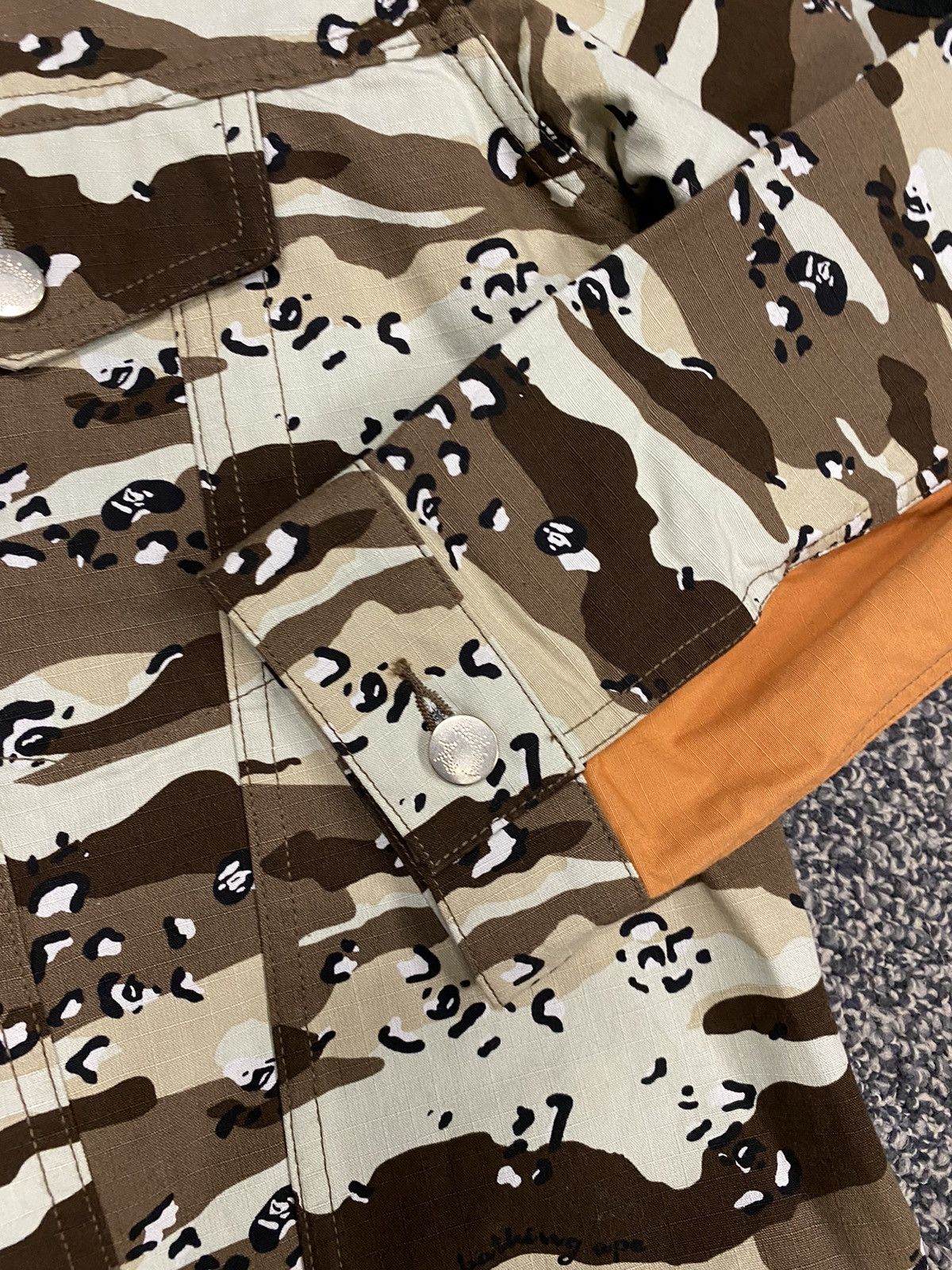 Bape Bape Desert Camo Loose Fit Trucker Jacket Size US S / EU 44-46 / 1 - 6 Thumbnail