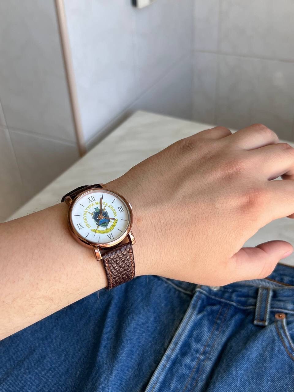 Japanese Brand × Vintage Vintage Police of Kiev👮‍♂️ Japanese style futuristic Watch Y2K Size ONE SIZE - 2 Thumbnail