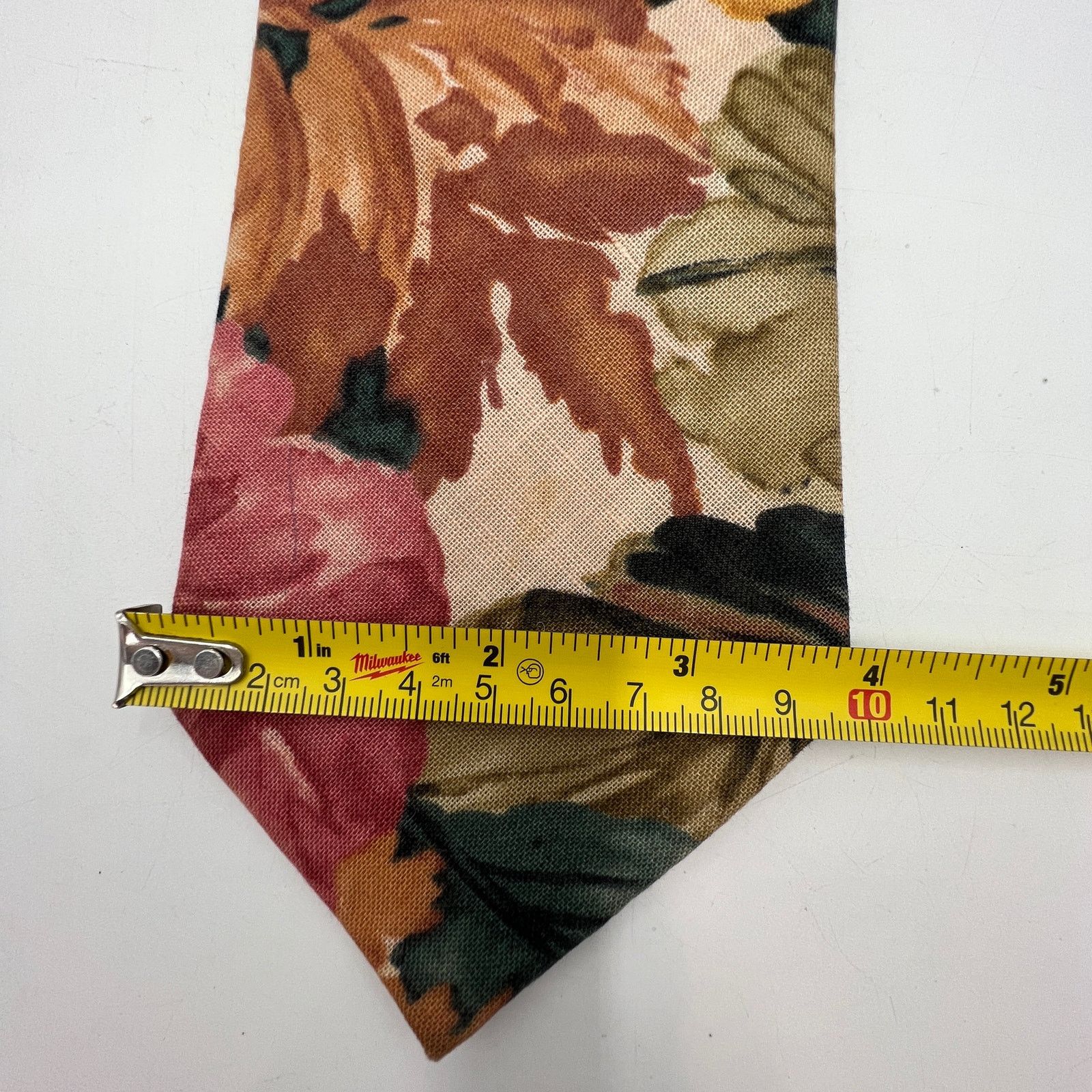 Lands' End × Vintage Vintage Lands End Tie Linen Cotton Blend Size ONE SIZE - 4 Thumbnail