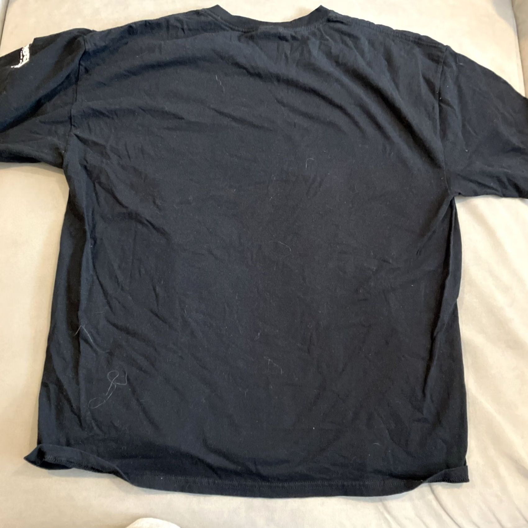 Gildan VINTAGE ROCK BAND T-Shirt XL Black Gildan Crew Neck Short Sleeve Band Beatles 2007 GameStop Release Promo Mens Sizes XL Size US XL / EU 56 / 4 - 5 Thumbnail