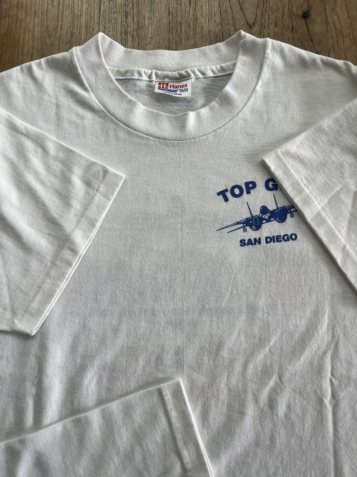 Vintage TOP GUN Kansas City Barbeque 90's Tshirt