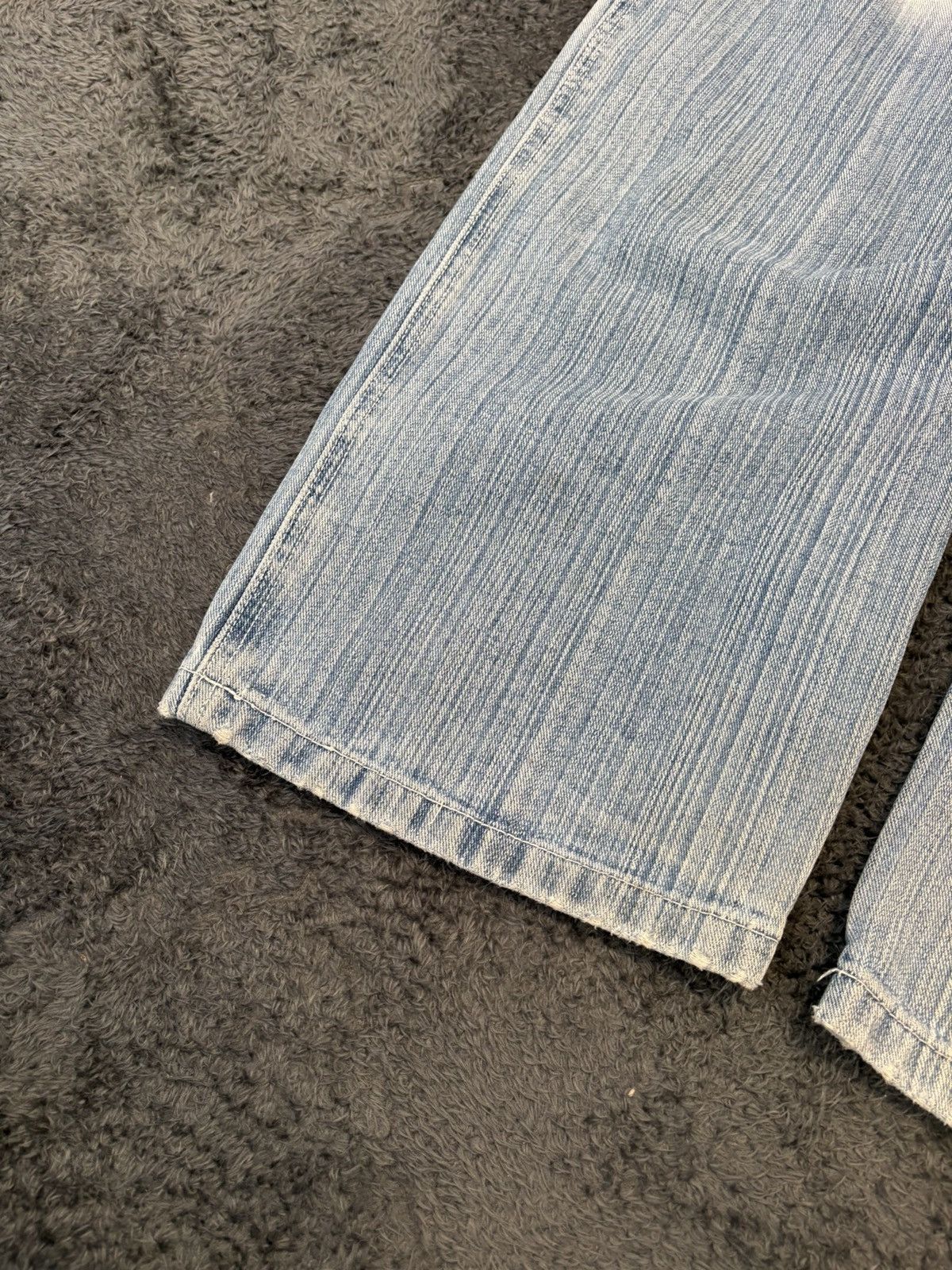 Japanese Brand Rare 2000s Baggy Y2K Vintage Distressed Jeans Size US 32 / EU 48 - 12 Thumbnail