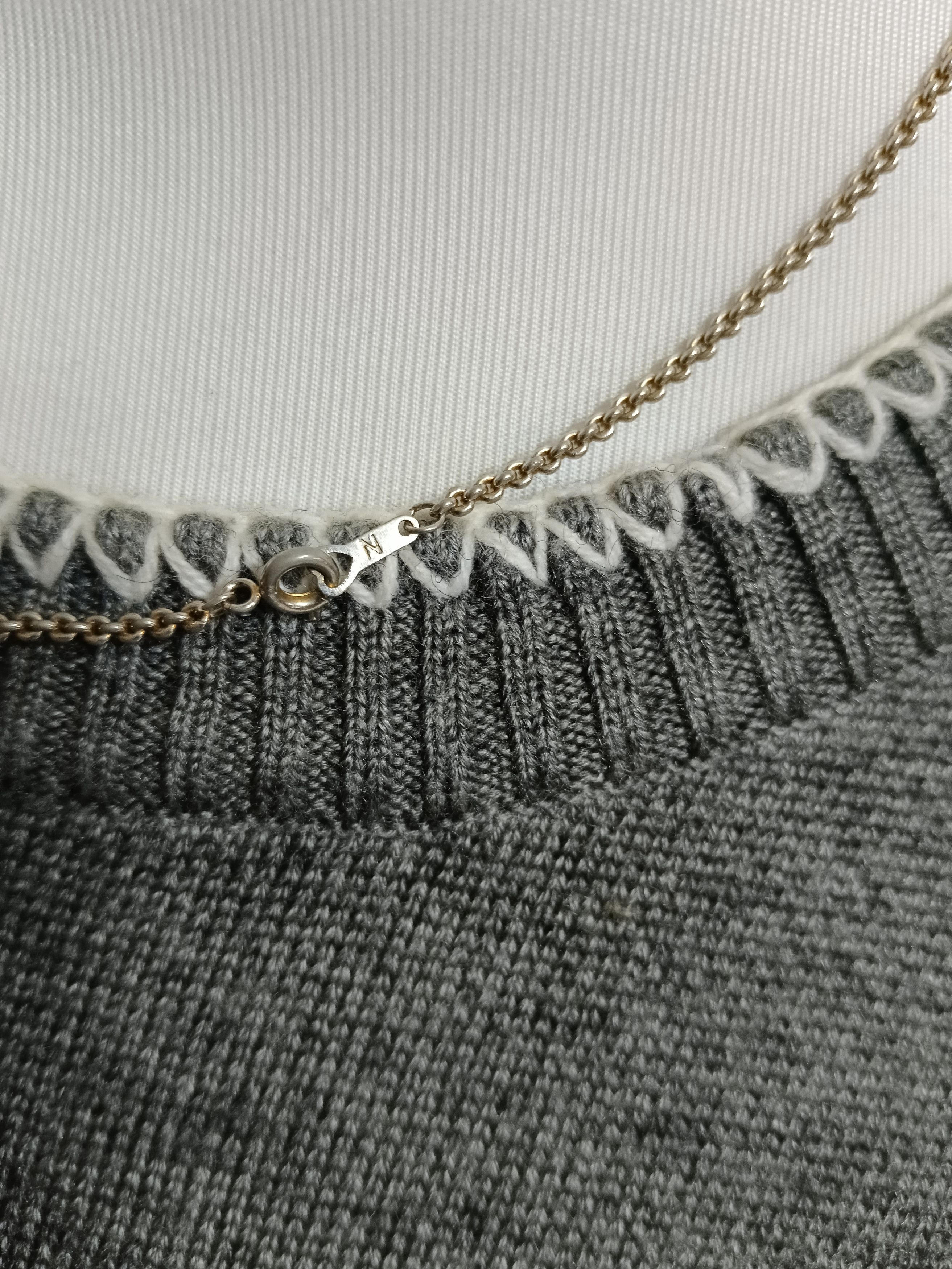 Chanel CHANEL Vintage Octagonal Necklace Size ONE SIZE - 4 Thumbnail