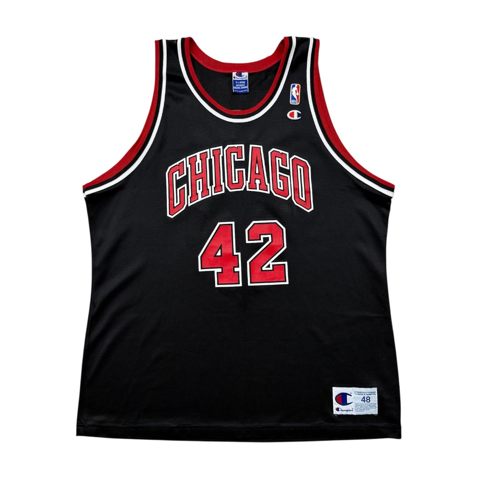 NBA VTG 90s CHICAGO BULLS ELTON BRAND #42 CHAMPION JERSEY 48 Size US L / EU 52-54 / 3 - 1 Thumbnail