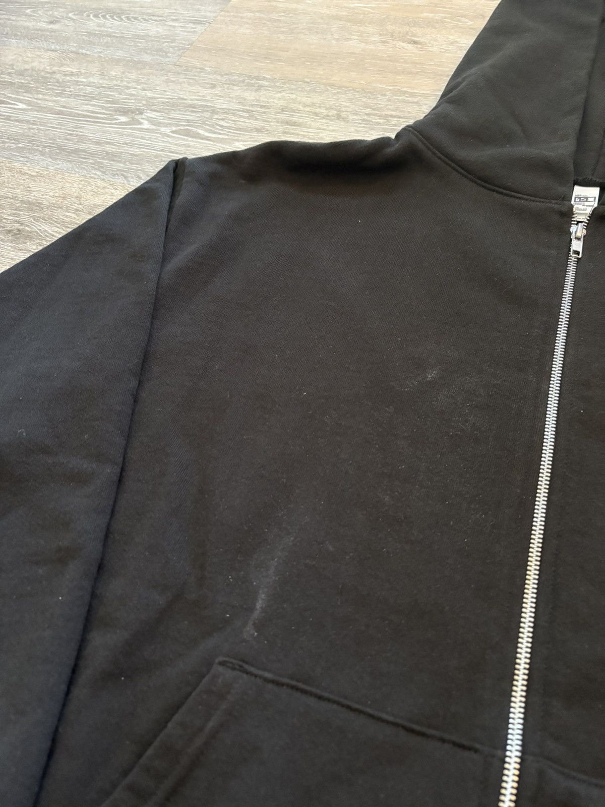Los Angeles Apparel Heavyweight Skull & Bones Zip-Up Size US XL / EU 56 / 4 - 3 Thumbnail