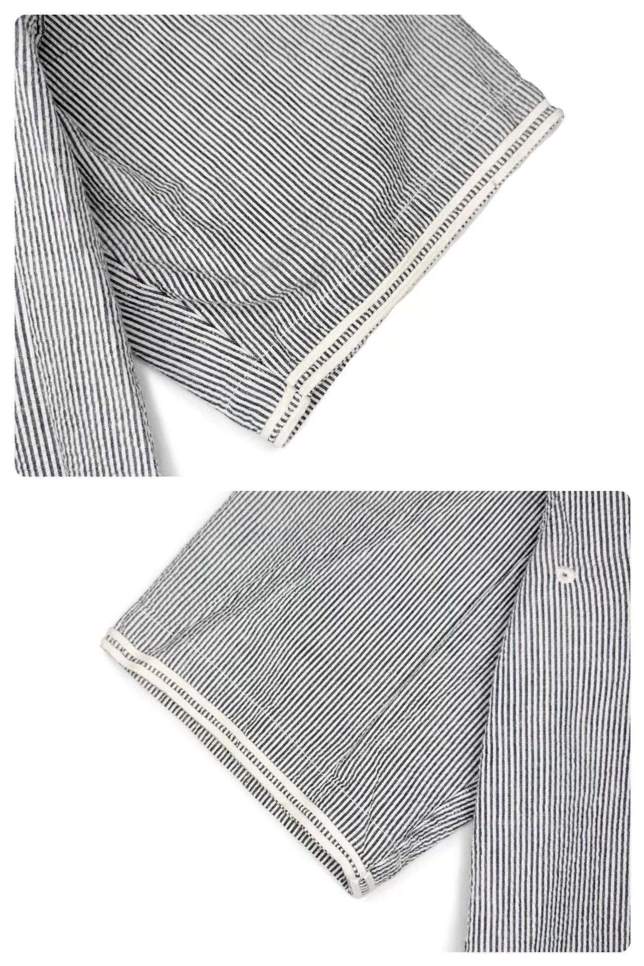 Visvim VISVIM 23SS DUGOUT Seersucker Oversized Drop-shoulder Navy 3 Size US L / EU 52-54 / 3 - 5 Thumbnail