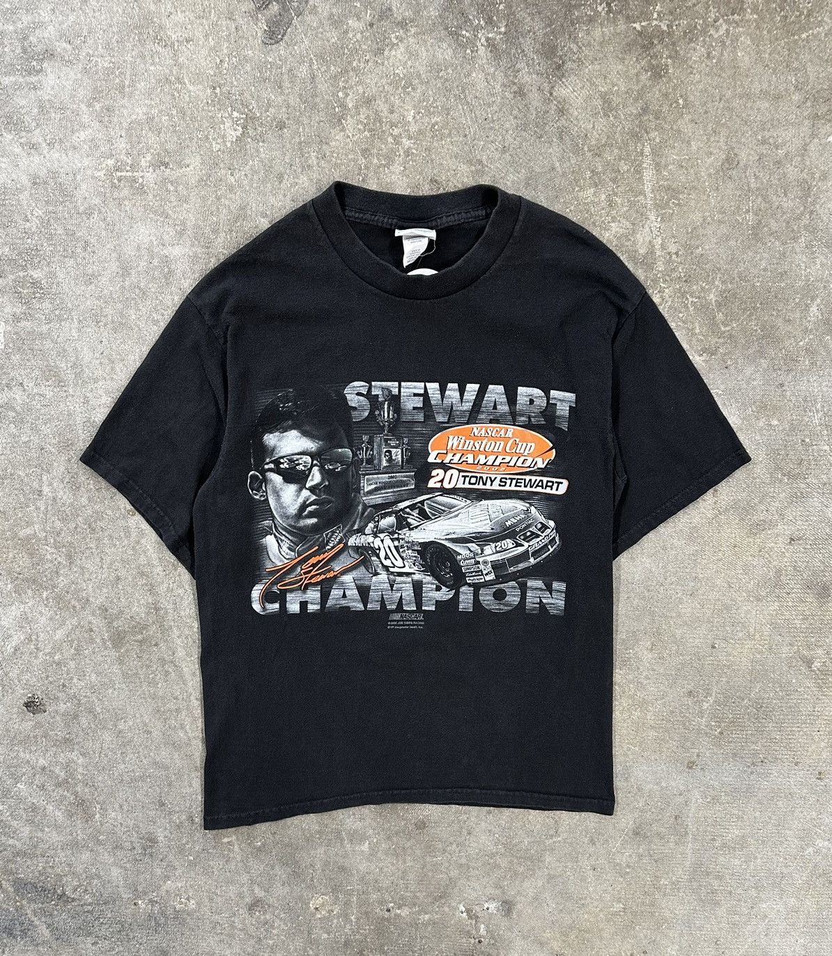 Chase Authentics Crazy Y2K 00s Chase Authentic’s Tony Stewart Racing T-Shirt Size US S / EU 44-46 / 1 - 1 Thumbnail
