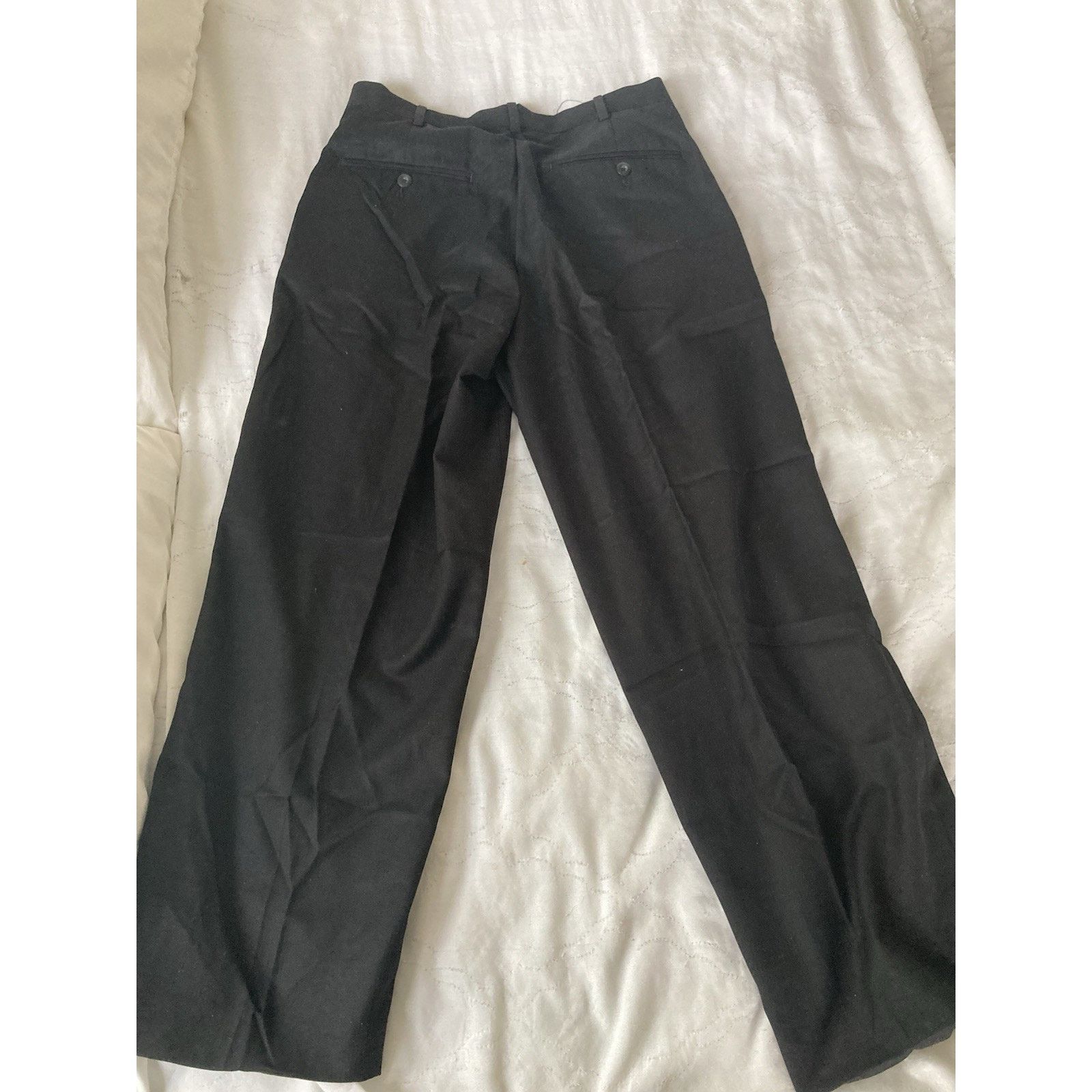 Apt. 9 APT. 9 Mens Dress Pants Modern Fit Black size 30 x 30 Size US 30 / EU 46 - 2 Thumbnail