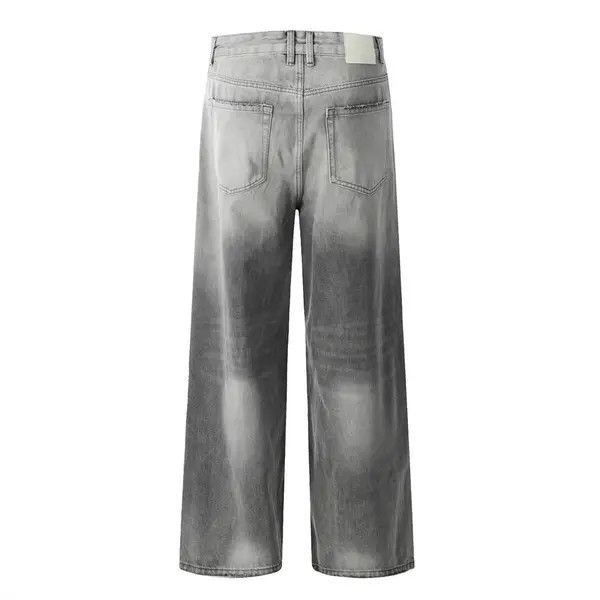 VIBE Heavy washed punk distressed gradient jeans Size US 32 / EU 48 - 3 Thumbnail