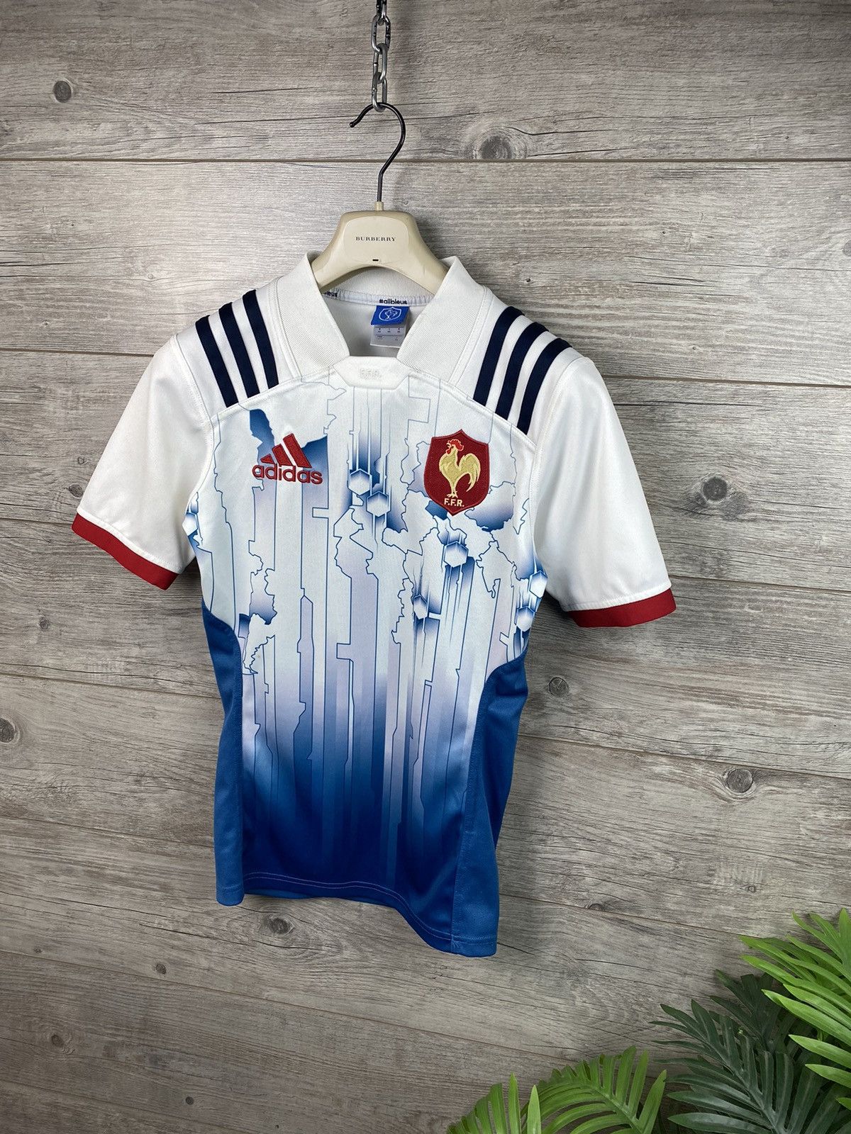 Adidas FRANCE RUGBY SEVEN 2016-2017 jersey shirt Adidas Size US XS / EU 42 / 0 - 1 Thumbnail