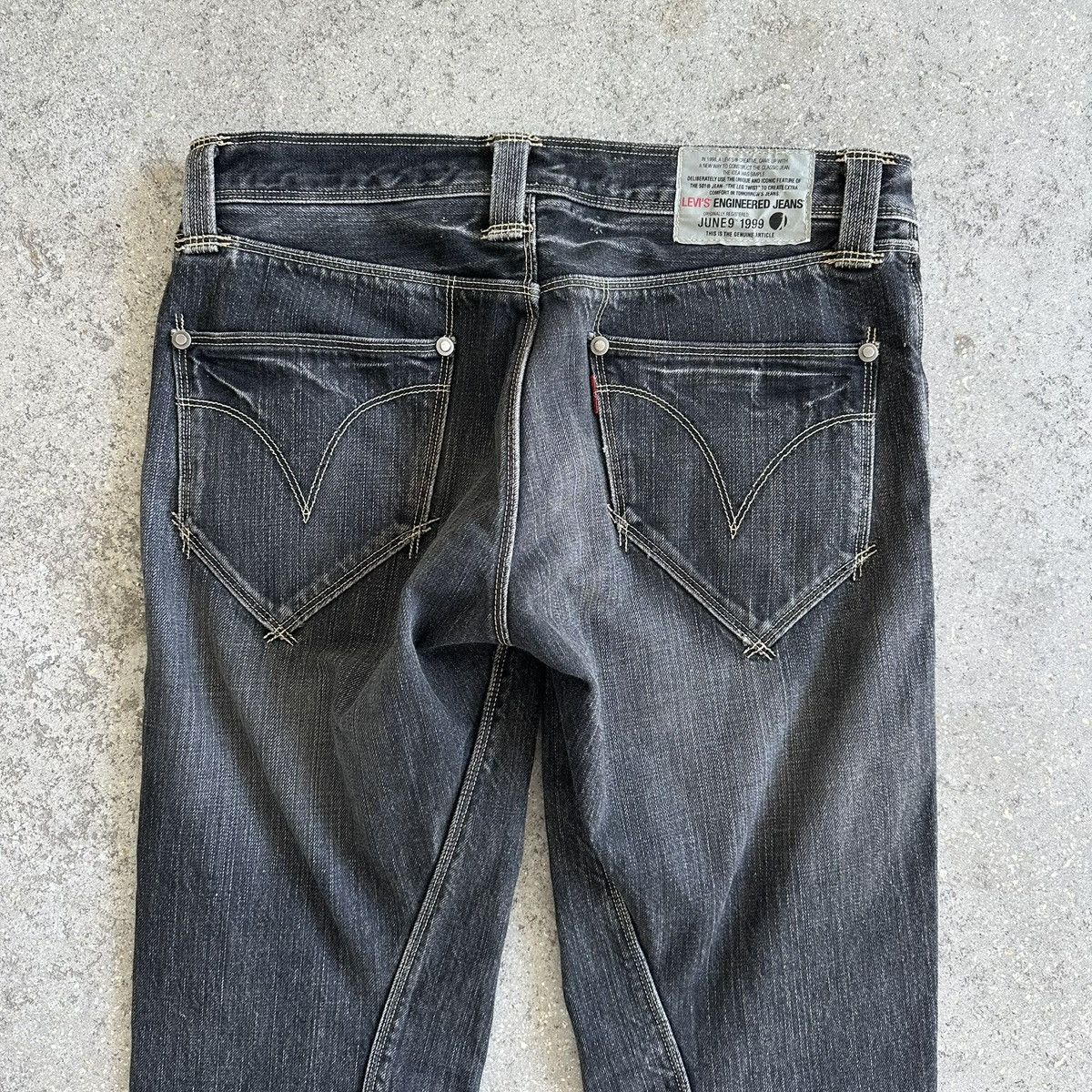 Levi's Levis Skinny Engineered Jeans Size 31" - 4 Thumbnail