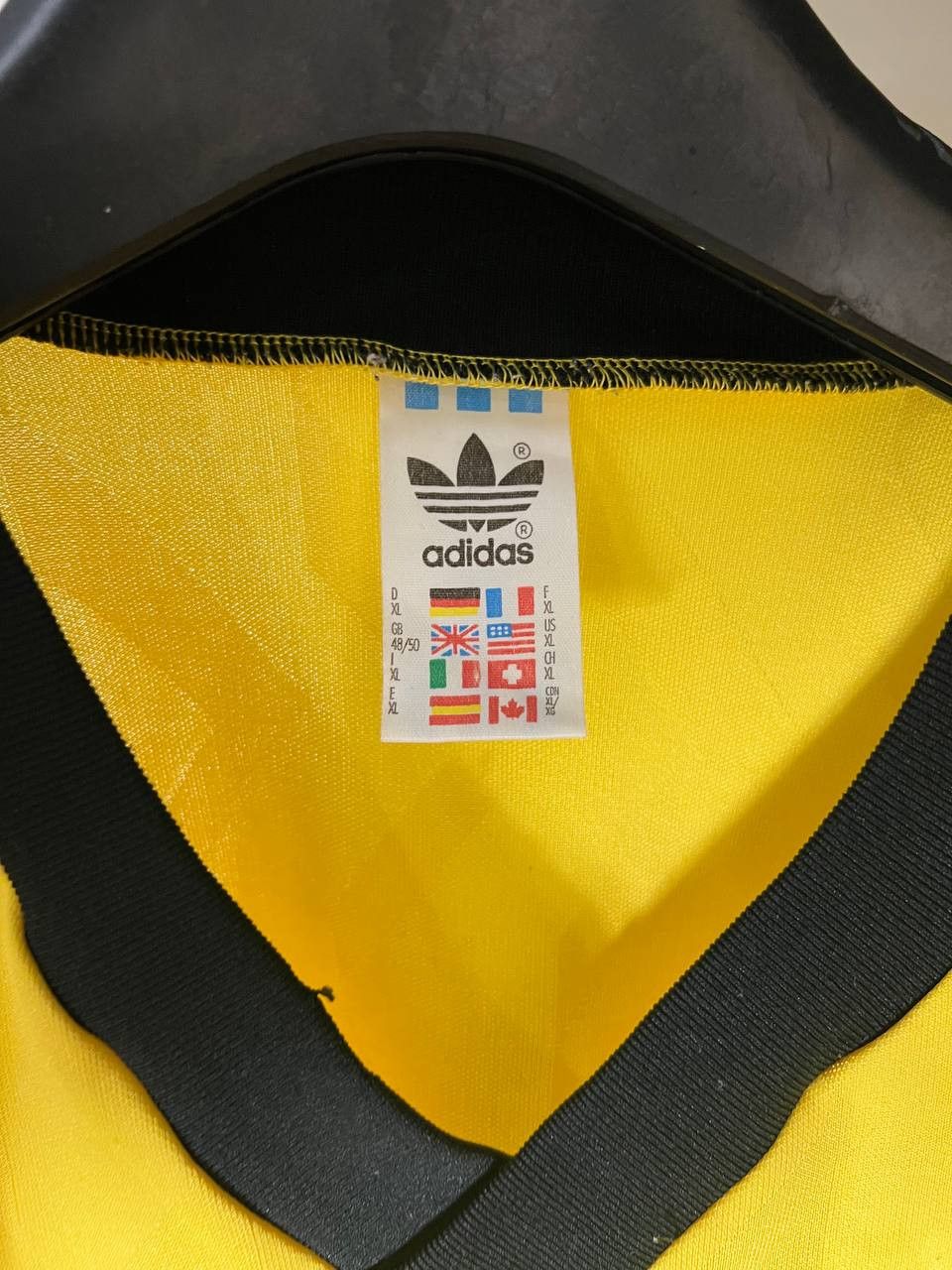 Adidas VINTAGE ADIDAS ORIGINAL EQUIPMENT RETRO SOCCER JERSEY 90s Size US XL / EU 56 / 4 - 4 Thumbnail