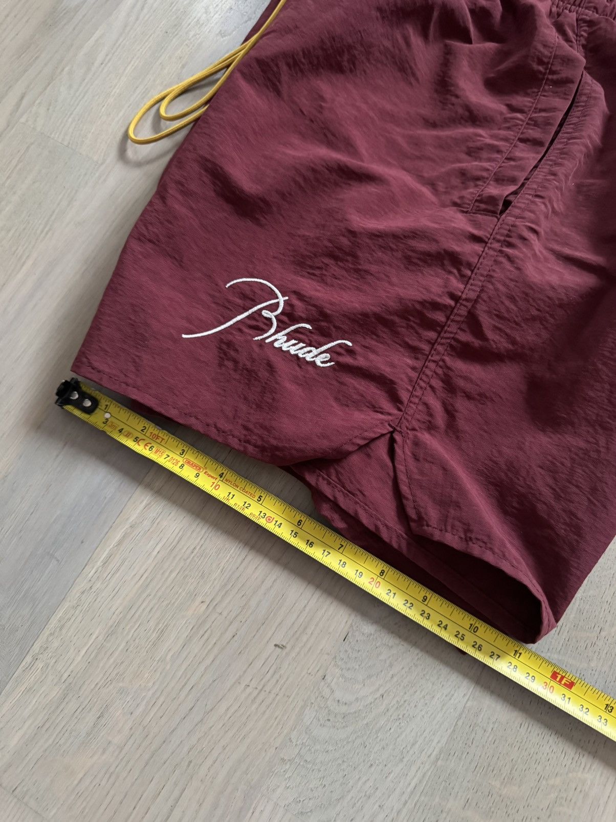Rhude RHUDE men swim shorts sizes in photos by tape measure Size US 32 / EU 48 - 5 Thumbnail