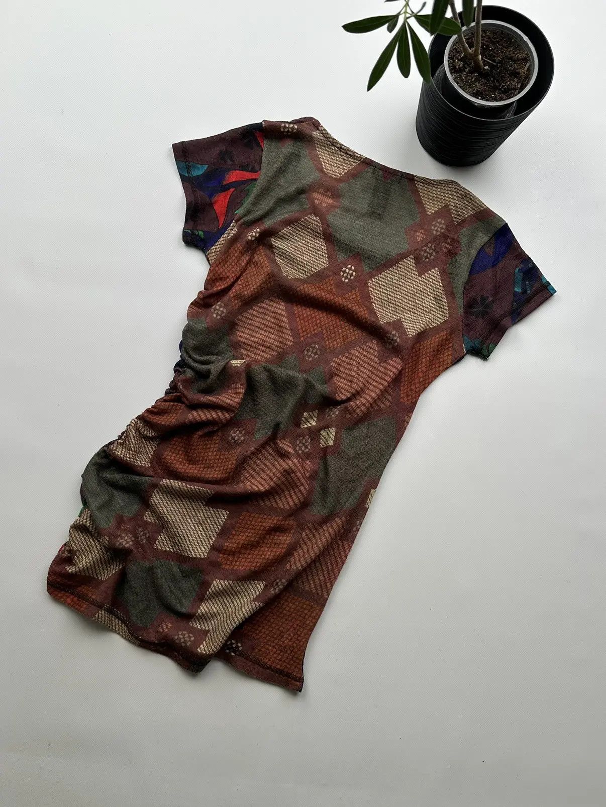 Custo Barcelona Custo Barcelona Printed Mini Dress (90) Size M / US 6-8 / IT 42-44 - 5 Thumbnail