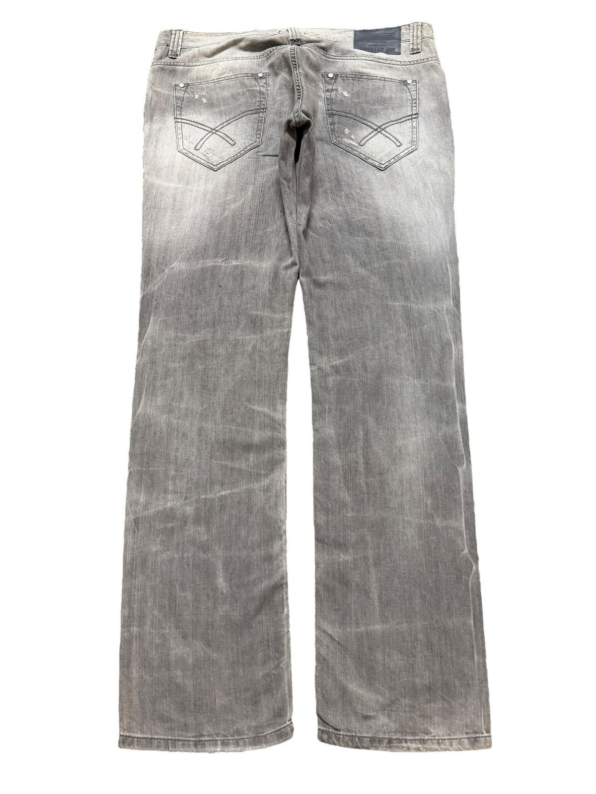 Absolut Joy Vintage 90s Italy Absolut Joy Faded Wash Style Distressed Size US 36 / EU 52 - 2 Thumbnail