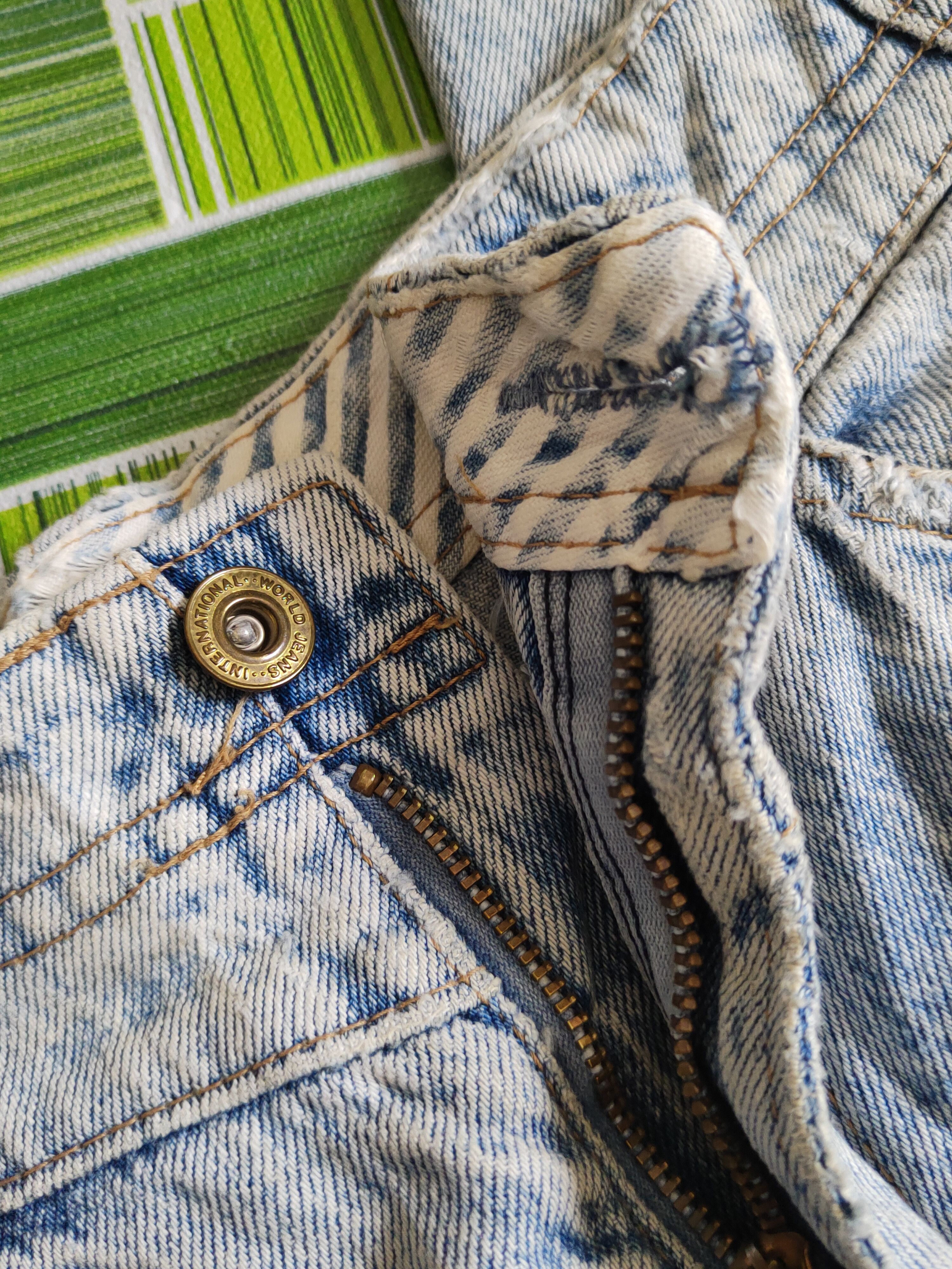 Big John Spana-Big John Blue Distressed vintage Denim#S16 16 Size US 30 / EU 46 - 15 Thumbnail
