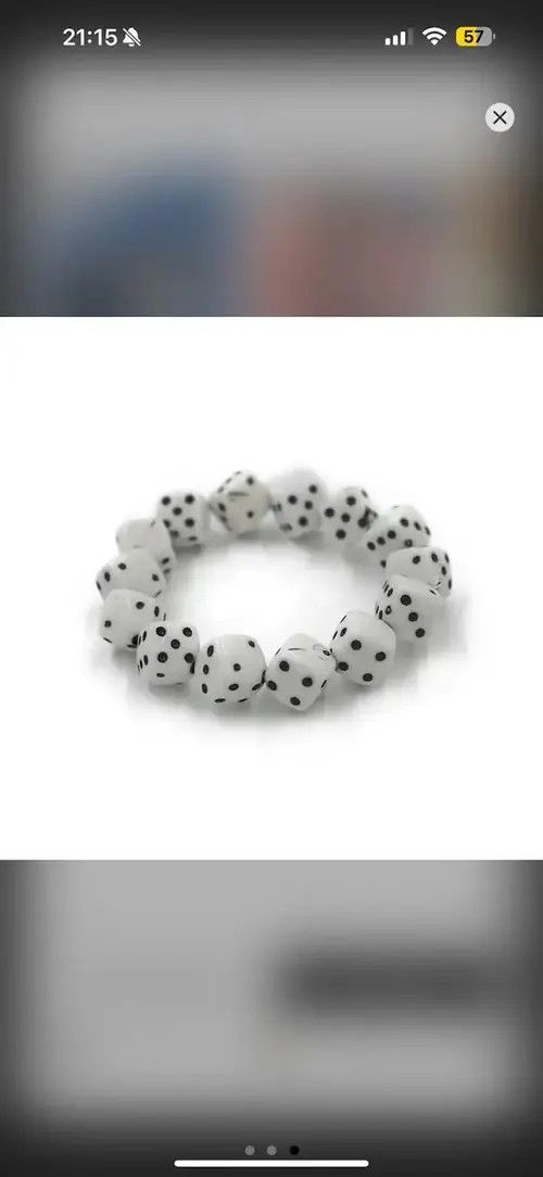 VIBE Elastic Dice Bracelet Size ONE SIZE - 2 Thumbnail