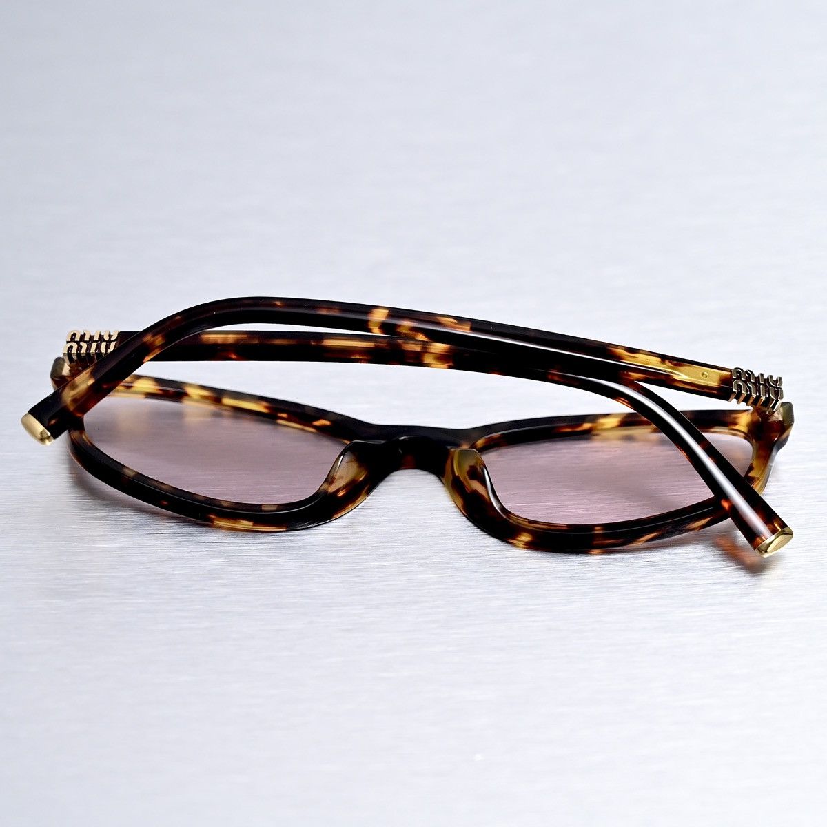 Miu Miu MIU MIU 0MU A06S 14L4I0 SUNGLASSES Size ONE SIZE - 8 Thumbnail