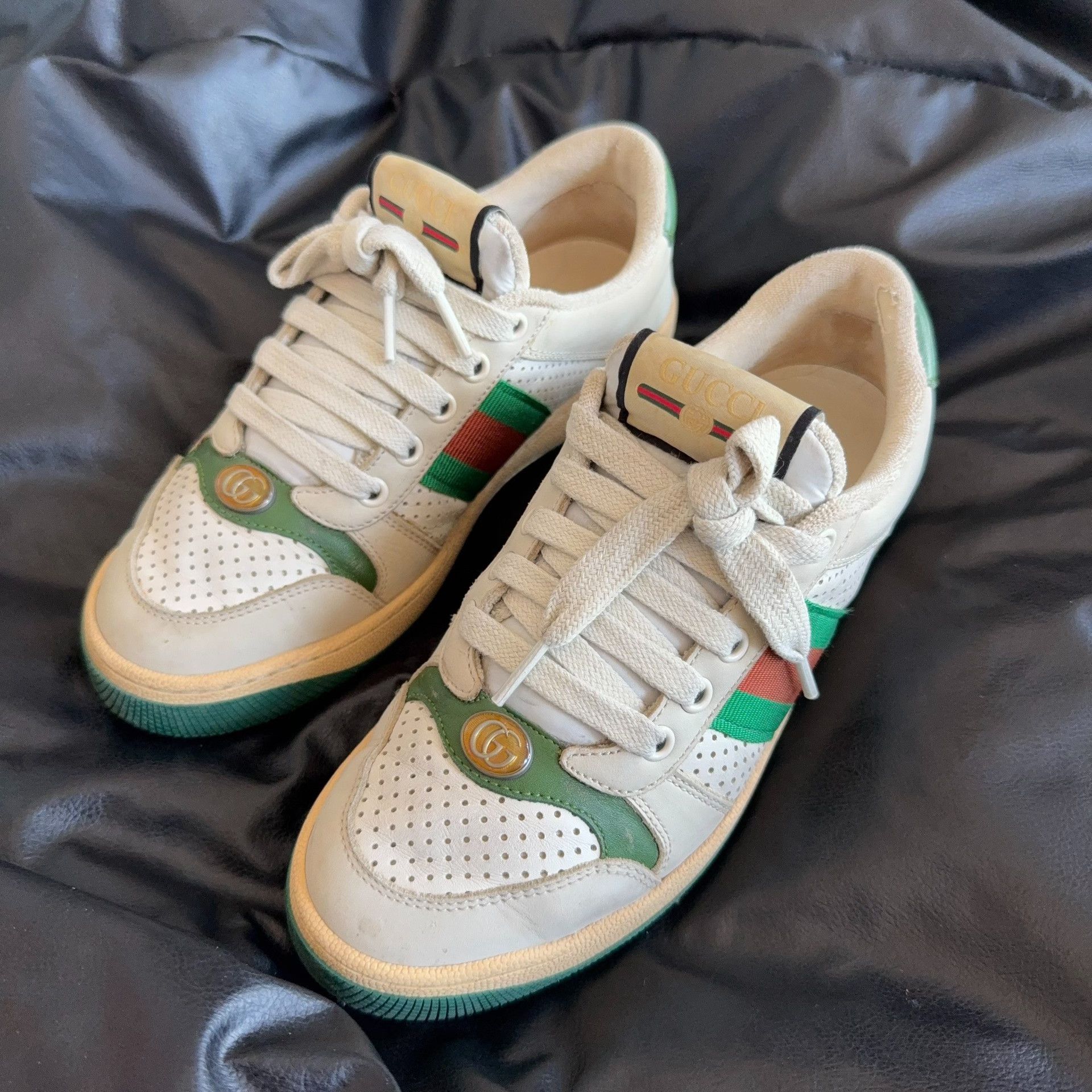 Gucci Gucci Lowtop Sneakers 36.5 Women Size US 6 / IT 36 - 1 Thumbnail