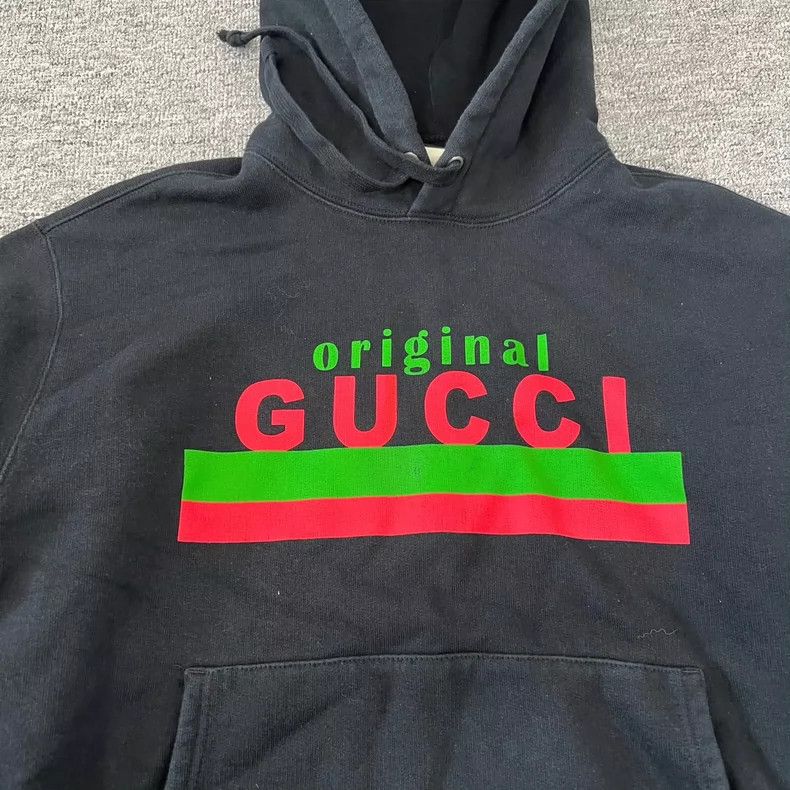 Gucci Gucci Big Logo Hooded Sweatshirt 2504-Nextarrow Size US XS / EU 42 / 0 - 5 Thumbnail