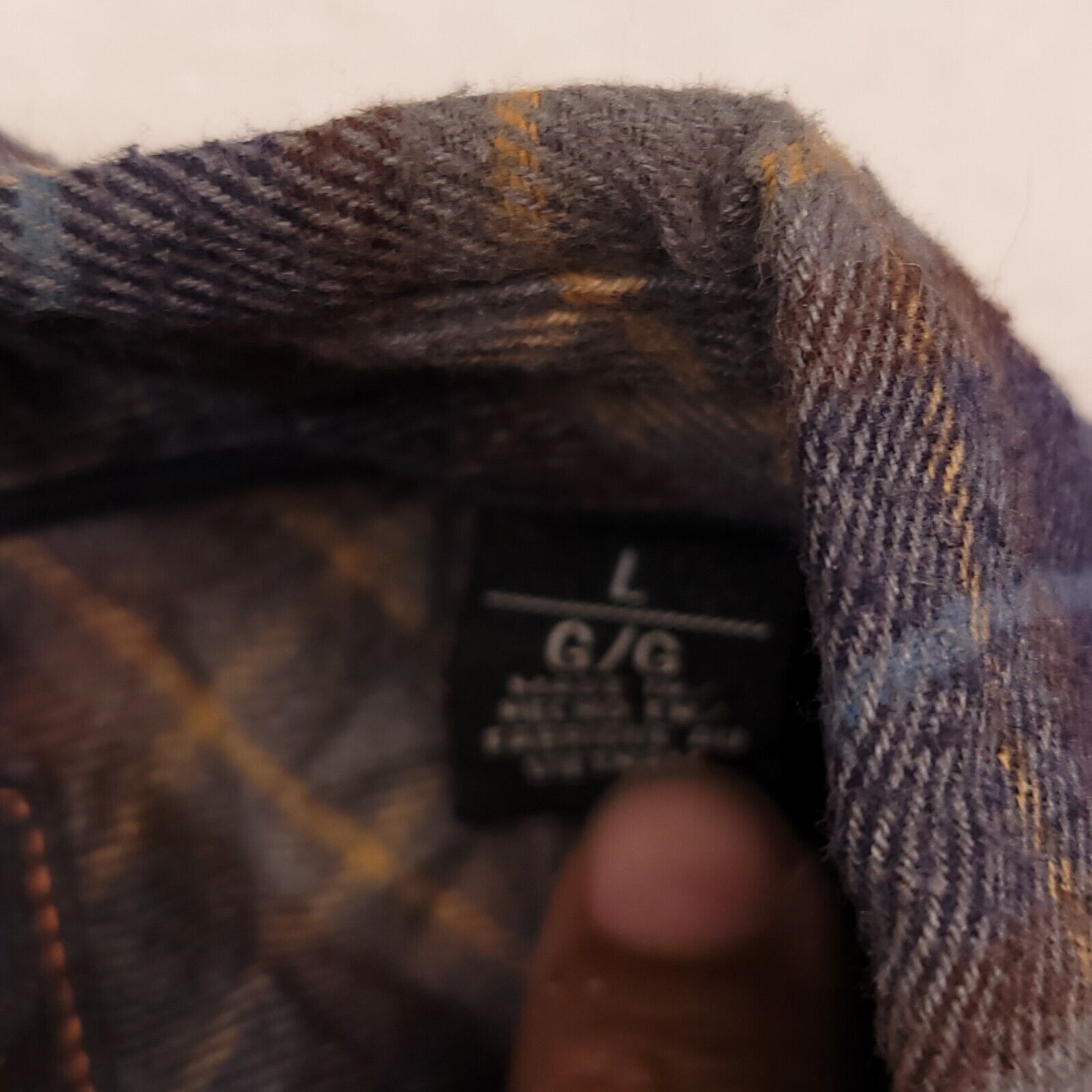 Weatherproof Weatherproof Tartan Flannel Shirt Mens Size L Blue Yellow Size US L / EU 52-54 / 3 - 4 Thumbnail