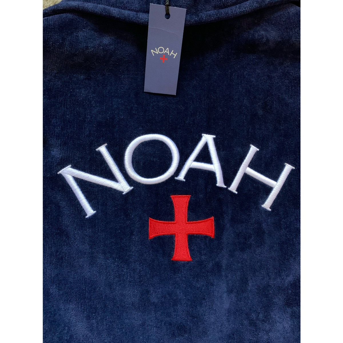 Noah NOAH➕LOGO TERRY BLAZER JACKET Size 38R - 2 Thumbnail