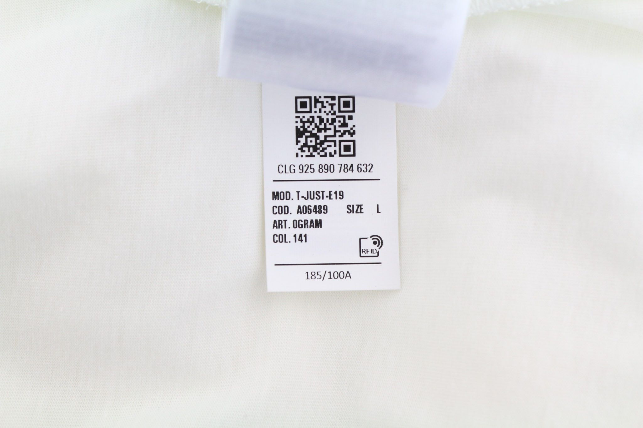 Diesel T-JUST-E19 L Short Sleeve Logo Light Tee 40250 Size US L / EU 52-54 / 3 - 9 Thumbnail