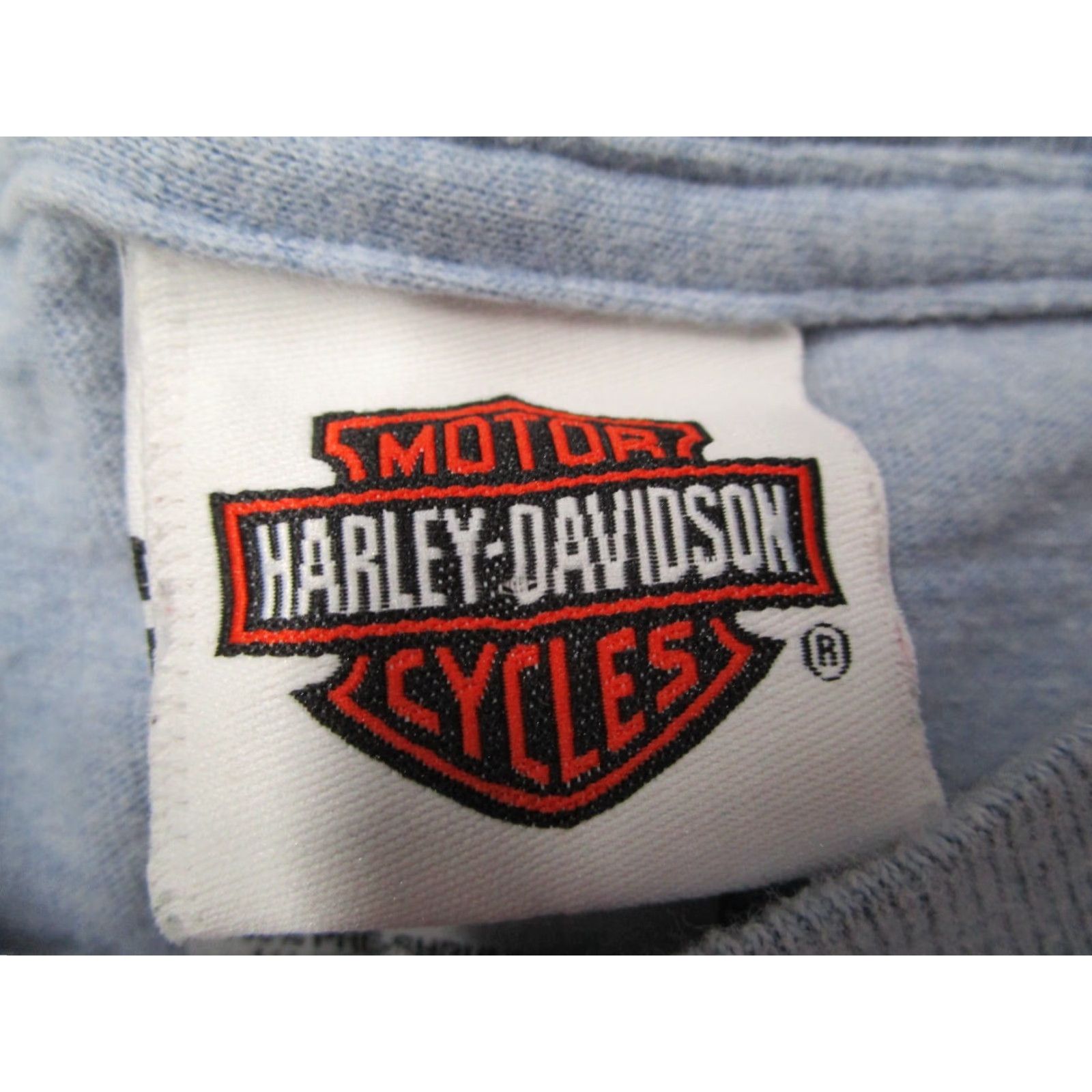 Harley Davidson Harley-Davidson Shirt Mens Large Blue RK Stratman 2008 Myrtle Beach Double Sided T-Shirt USA Motorcycle Retro Size US L / EU 52-54 / 3 - 3 Thumbnail