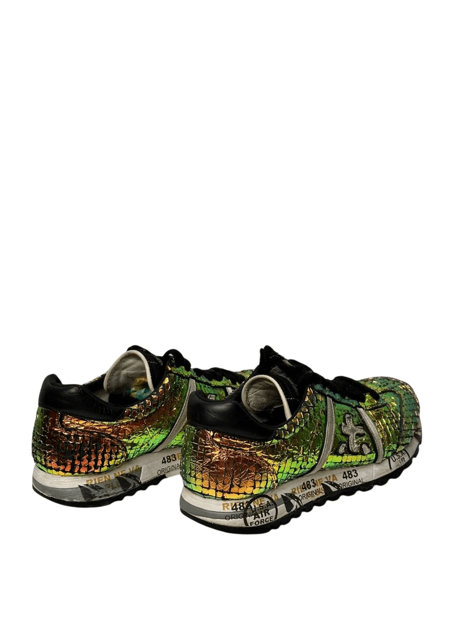 A.S.98 Premiata Womens Shoes Snakes golden Goose Style Size US 6 / IT 36 - 2 Thumbnail