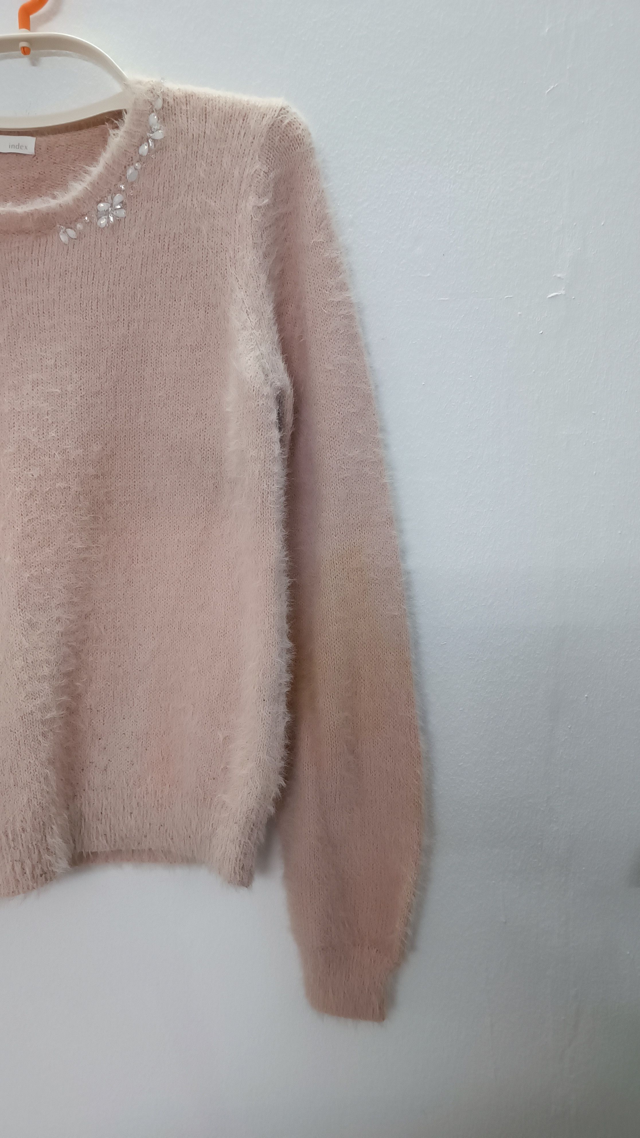 Homespun Knitwear × Index × Japanese Brand Vintage Index Pink Knitwear Size M / US 6-8 / IT 42-44 - 5 Thumbnail