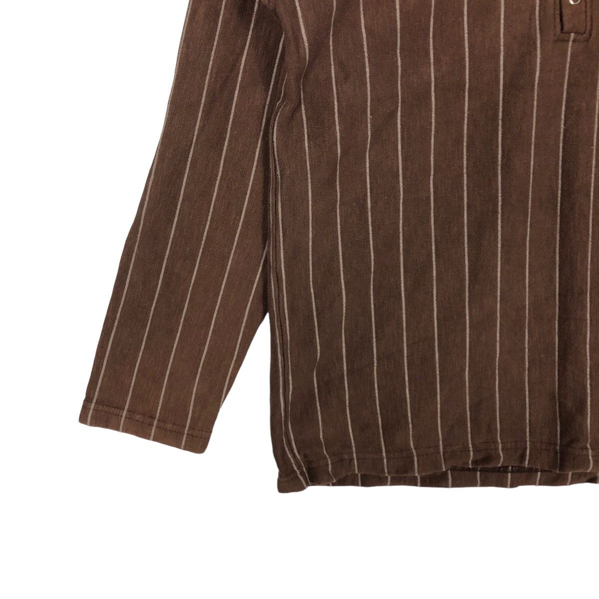 Japanese Brand 🔥Long Sleeve Dickies Worker Pin Striped Design Size US M / EU 48-50 / 2 - 4 Thumbnail