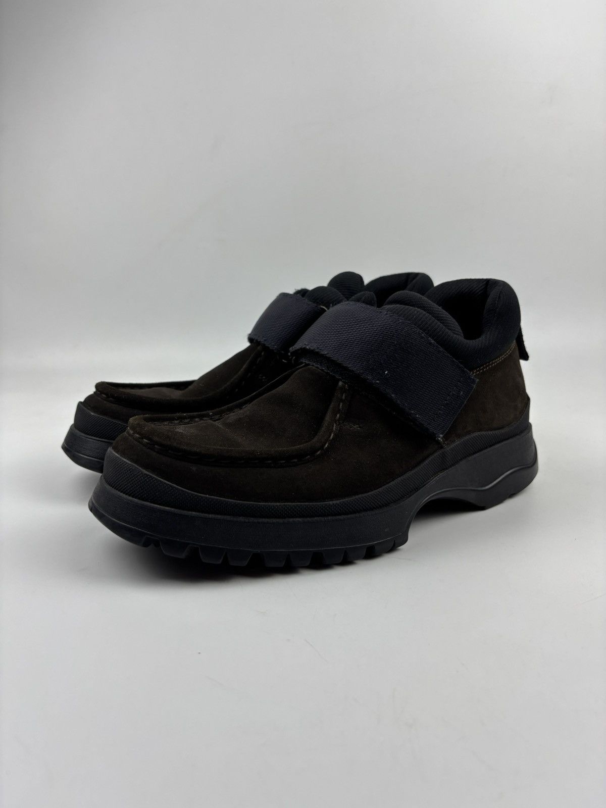 Prada Prada Combat Strap Lug Sole Boots Size US 8 / EU 41 - 2 Thumbnail